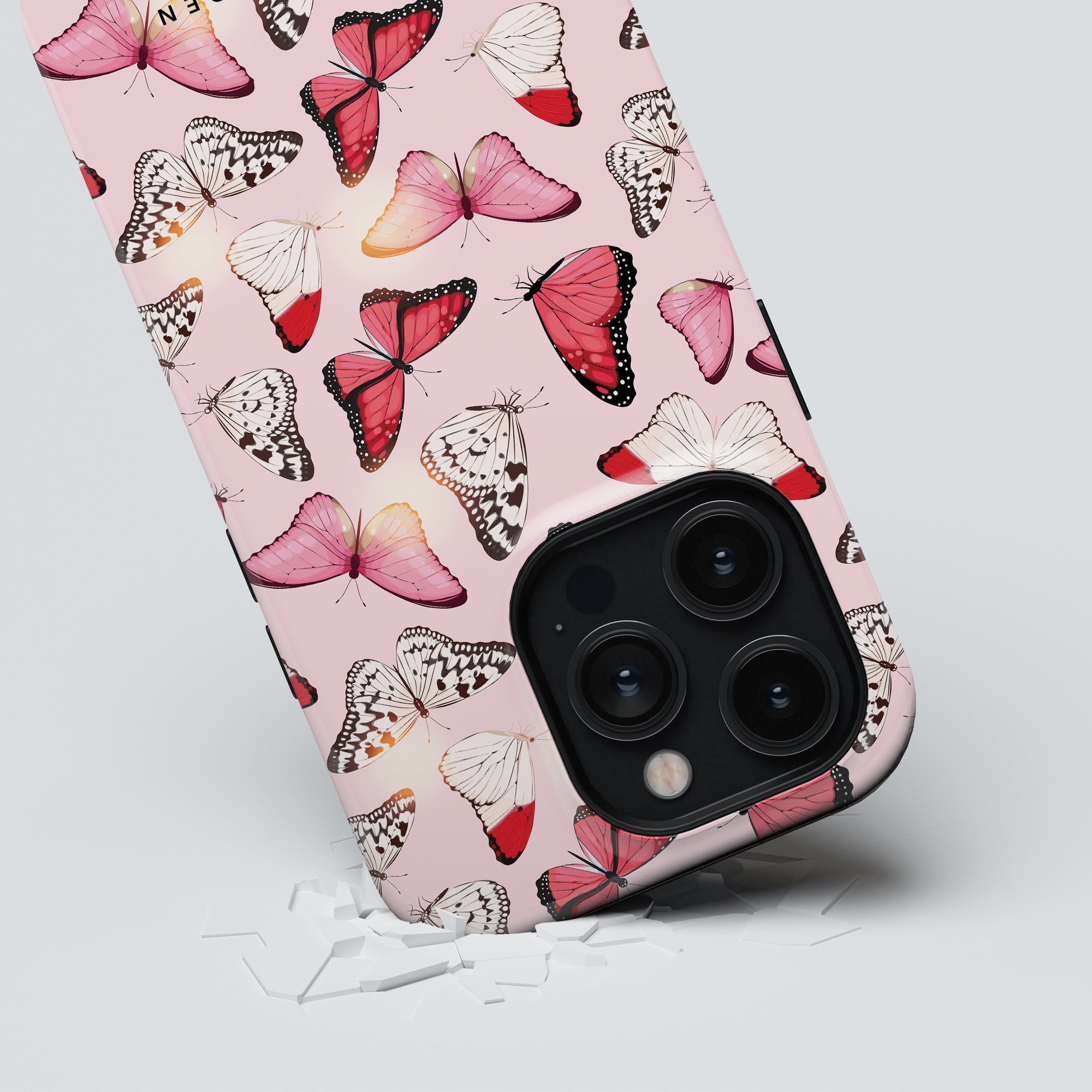 Rosy Butterflies - Magsafe Tough Case - Roar Sweden