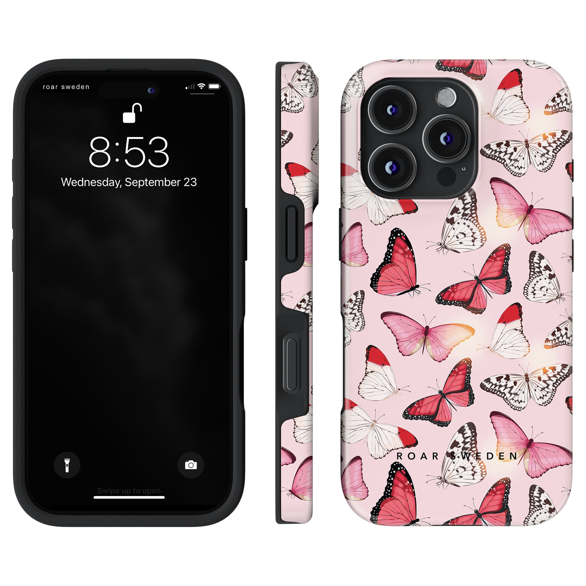 Rosy Butterflies - Tough Case - Roar Sweden
