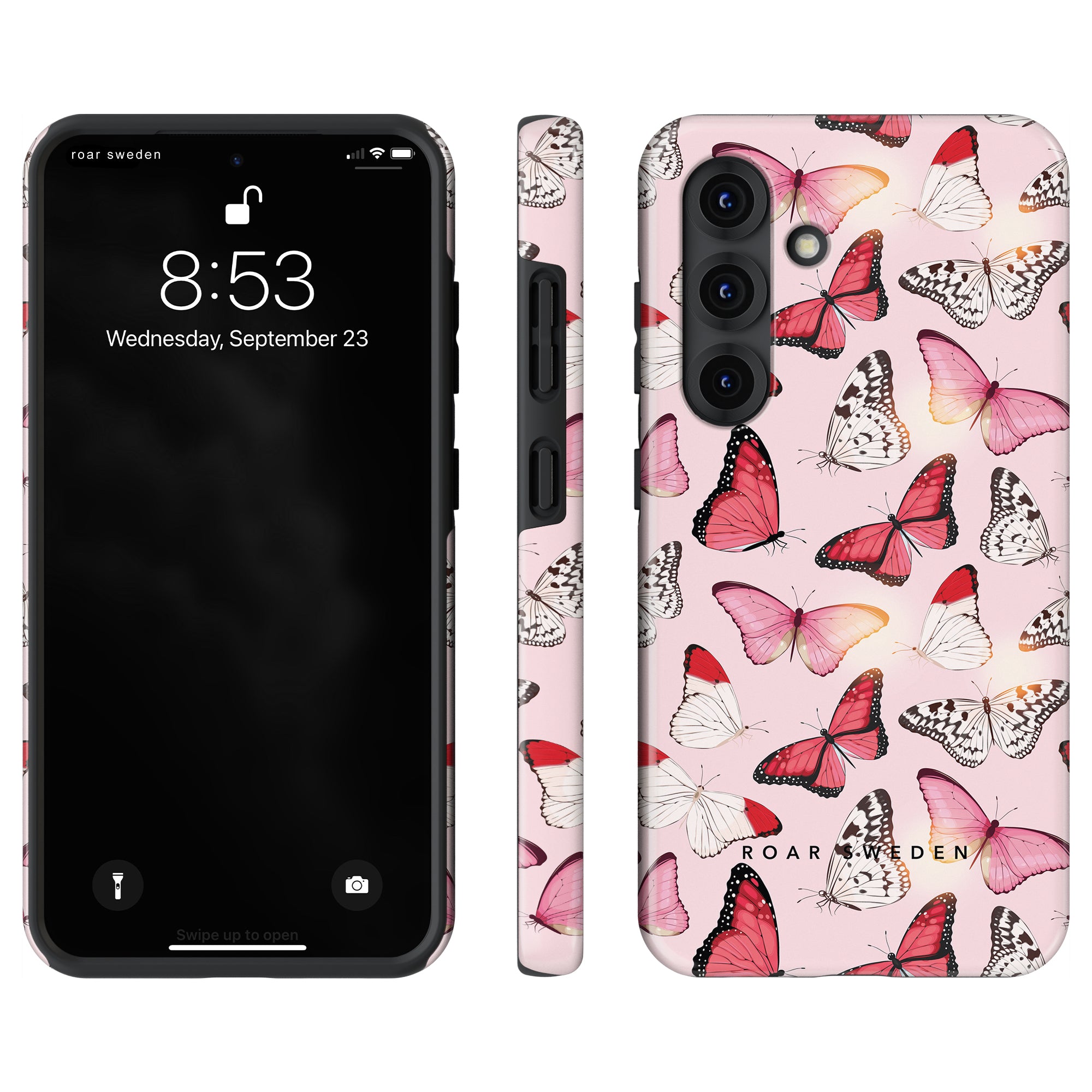 Rosy Butterflies - Tough Case - Roar Sweden