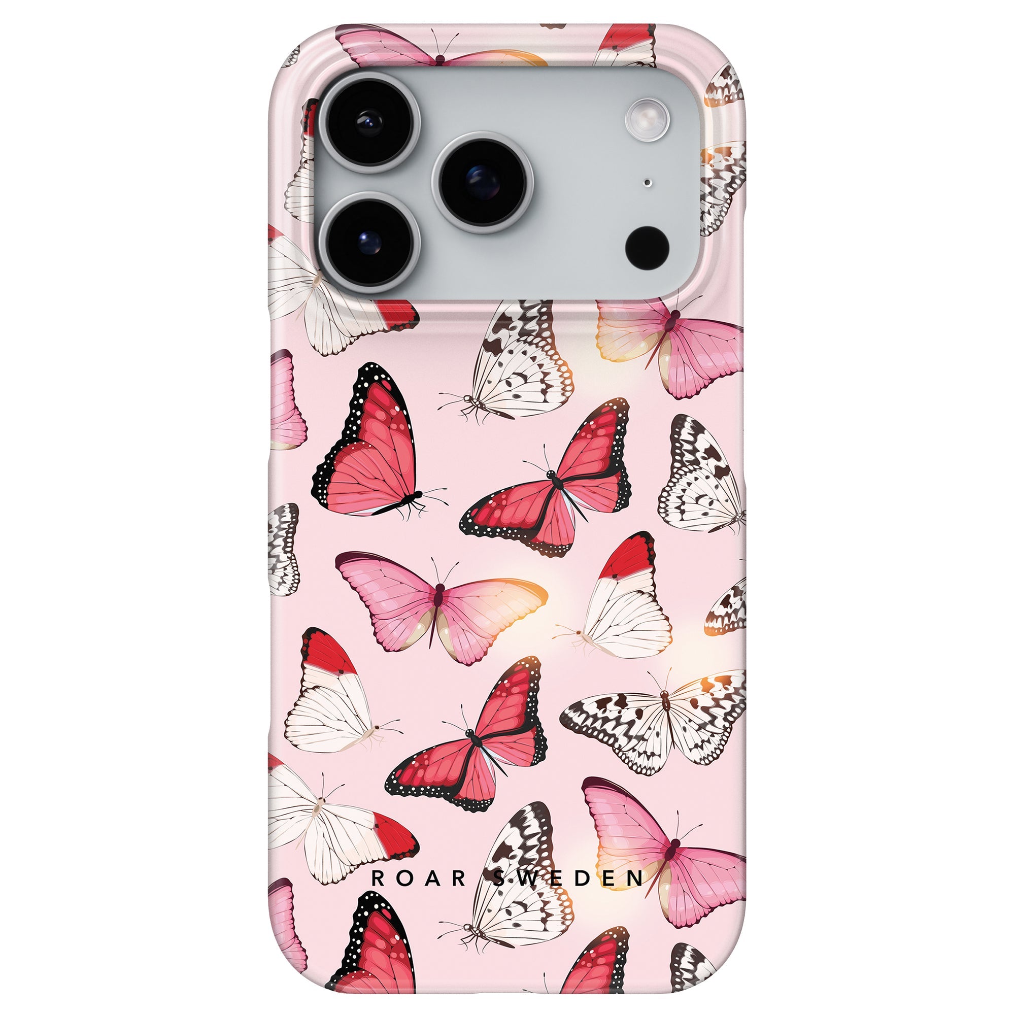 Slim mobilskal – Rosy Butterflies