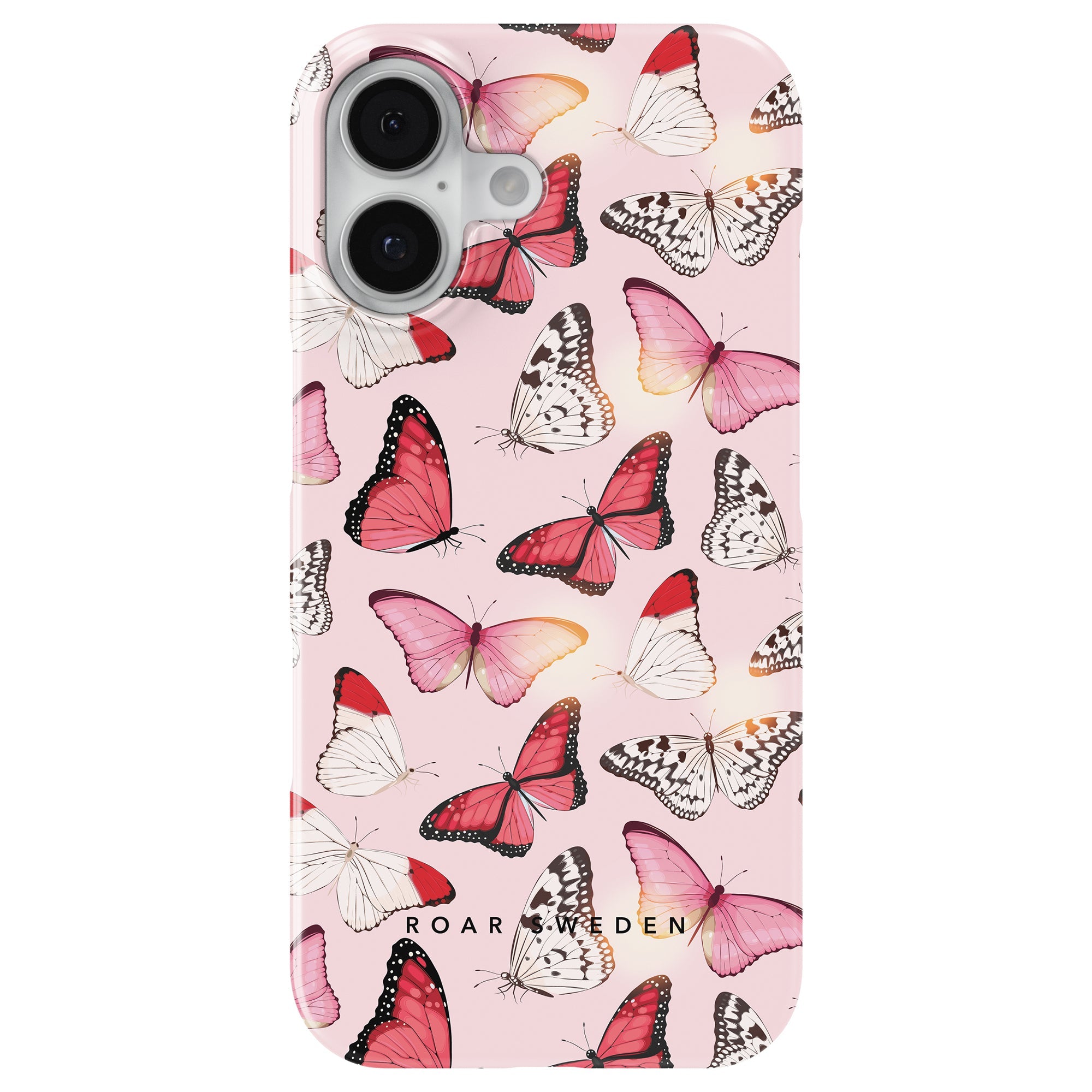 Slim mobilskal – Rosy Butterflies