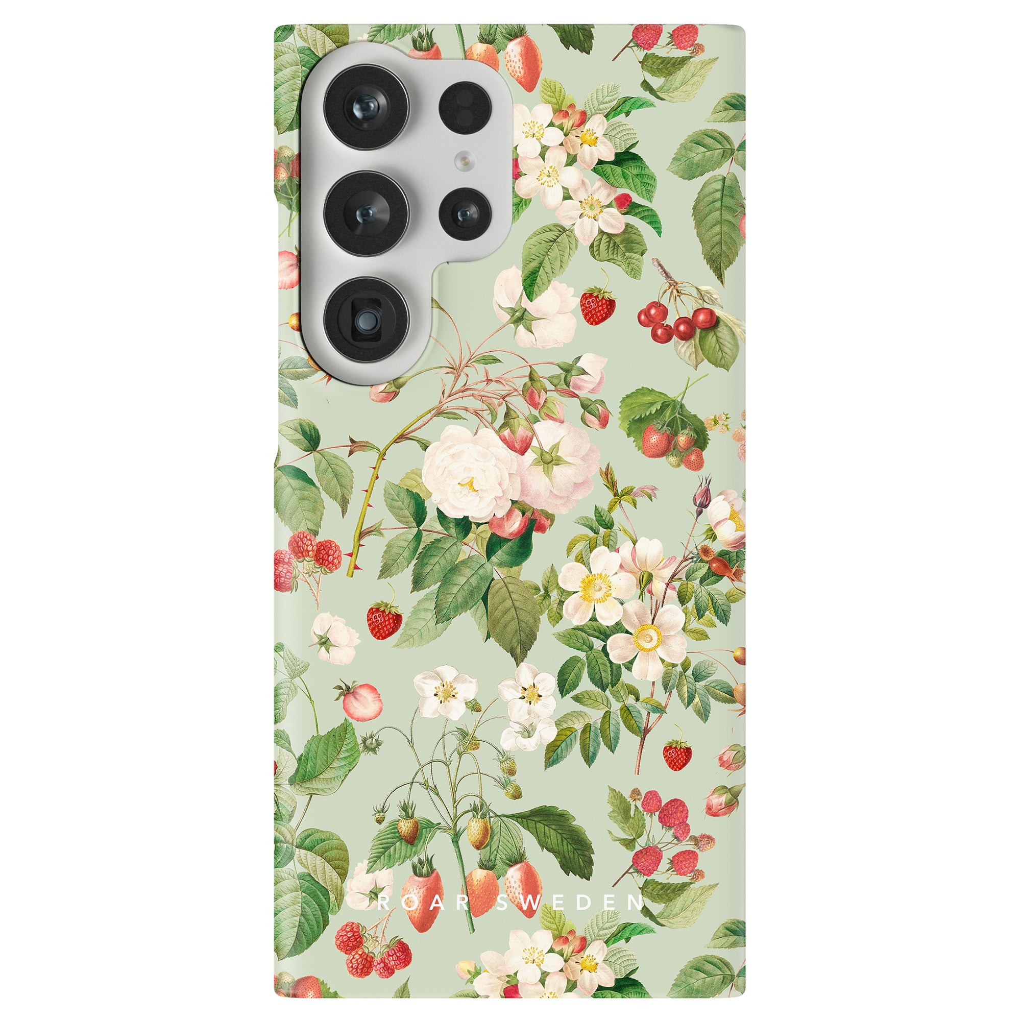 Tasty Garden - Slim case design featuring integrated camera cutouts for seamless use.