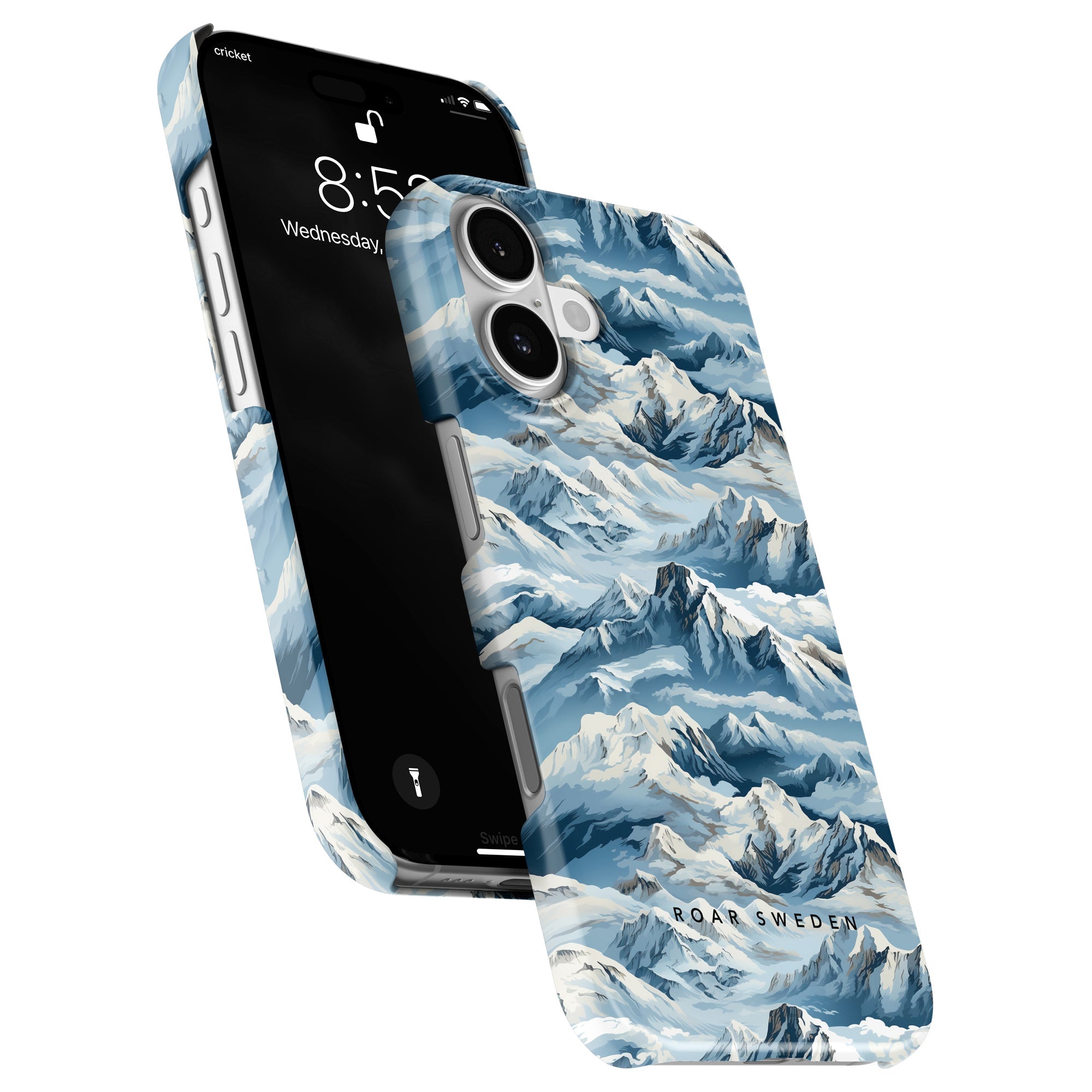 Slim mobilskal – Snowy Mountains
