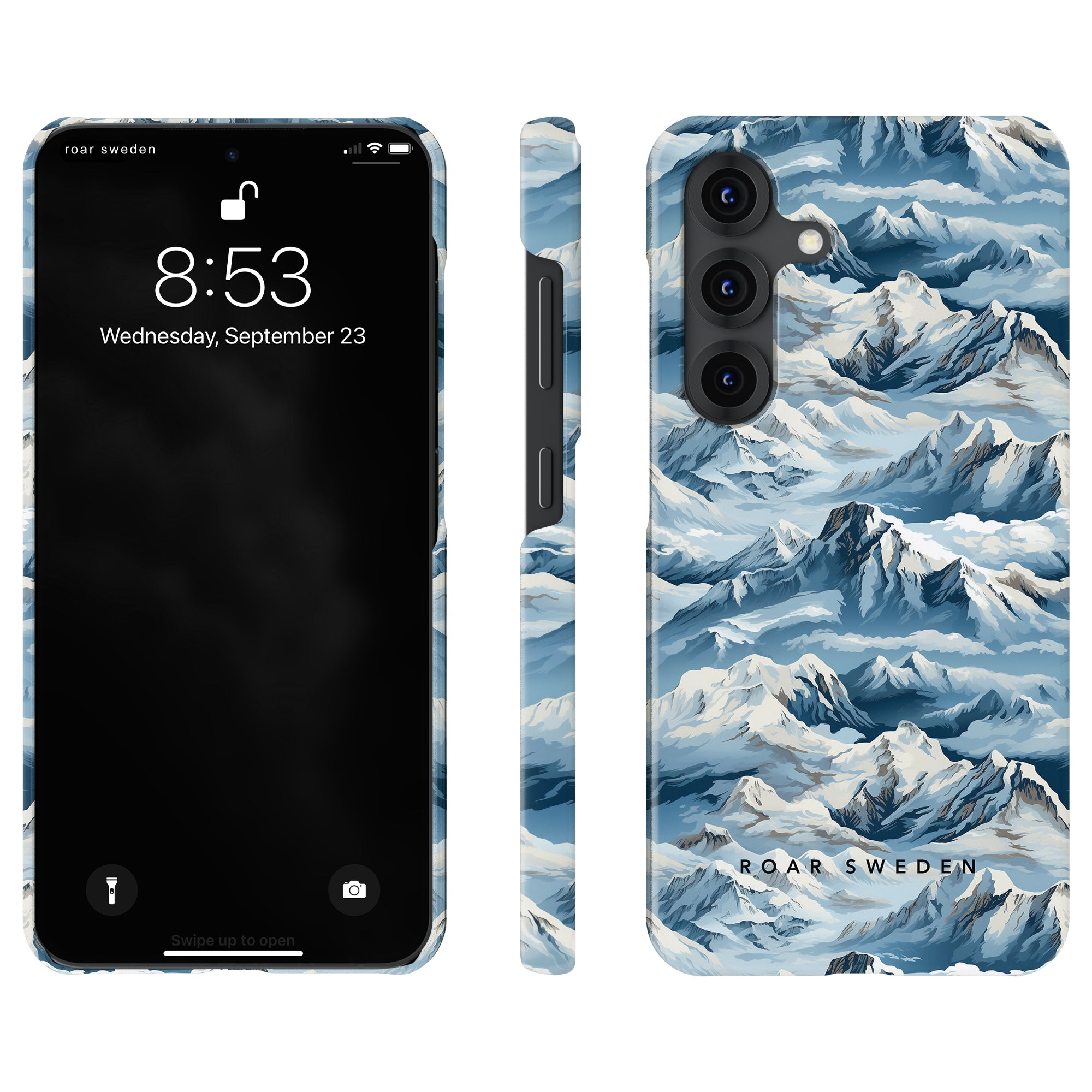 Slim mobilskal – Snowy Mountains