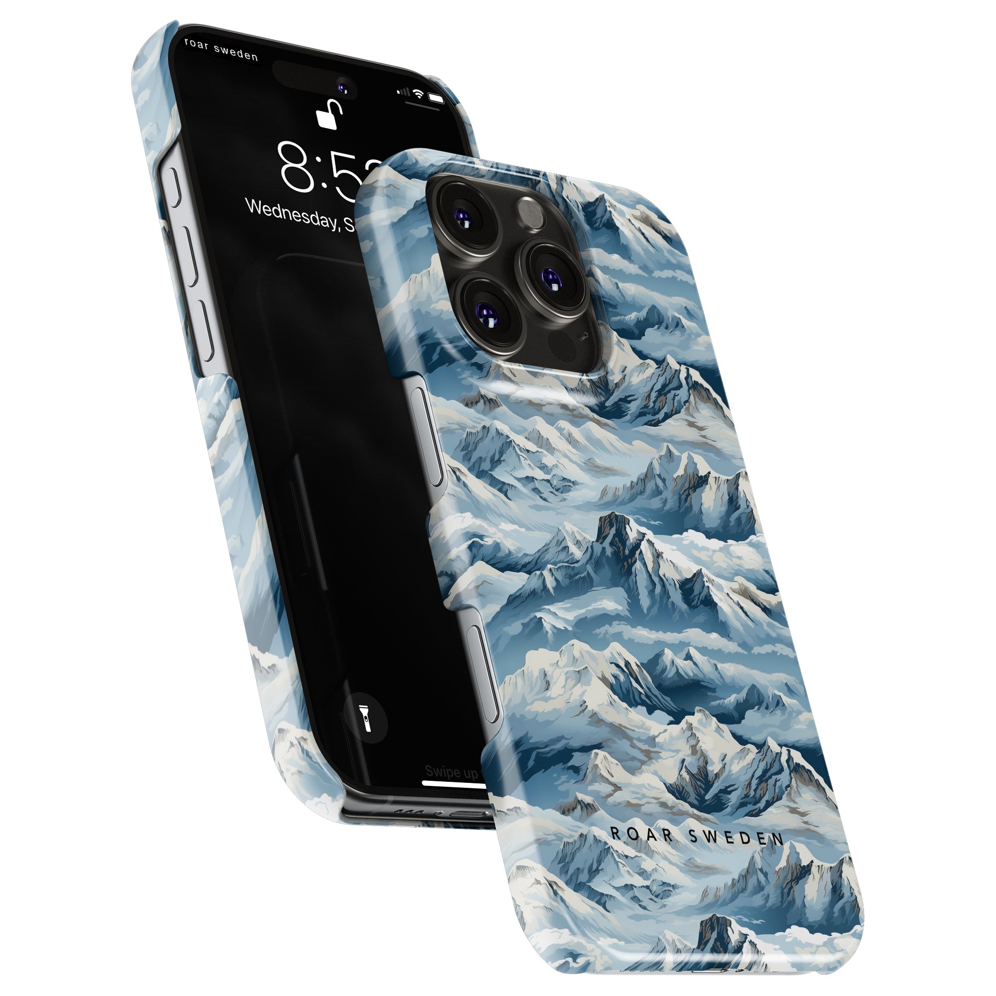 Slim mobilskal – Snowy Mountains