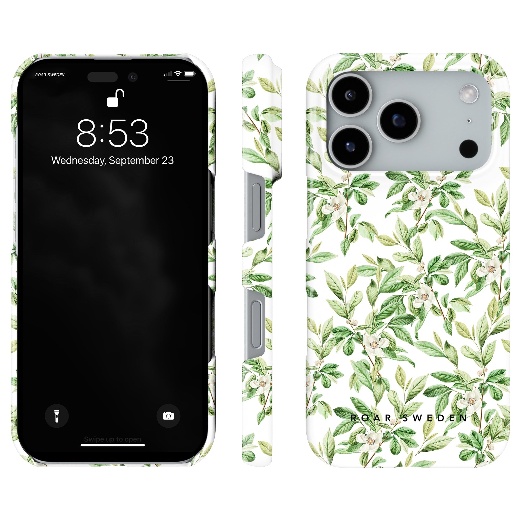 Slim mobilskal – Spring Leaves