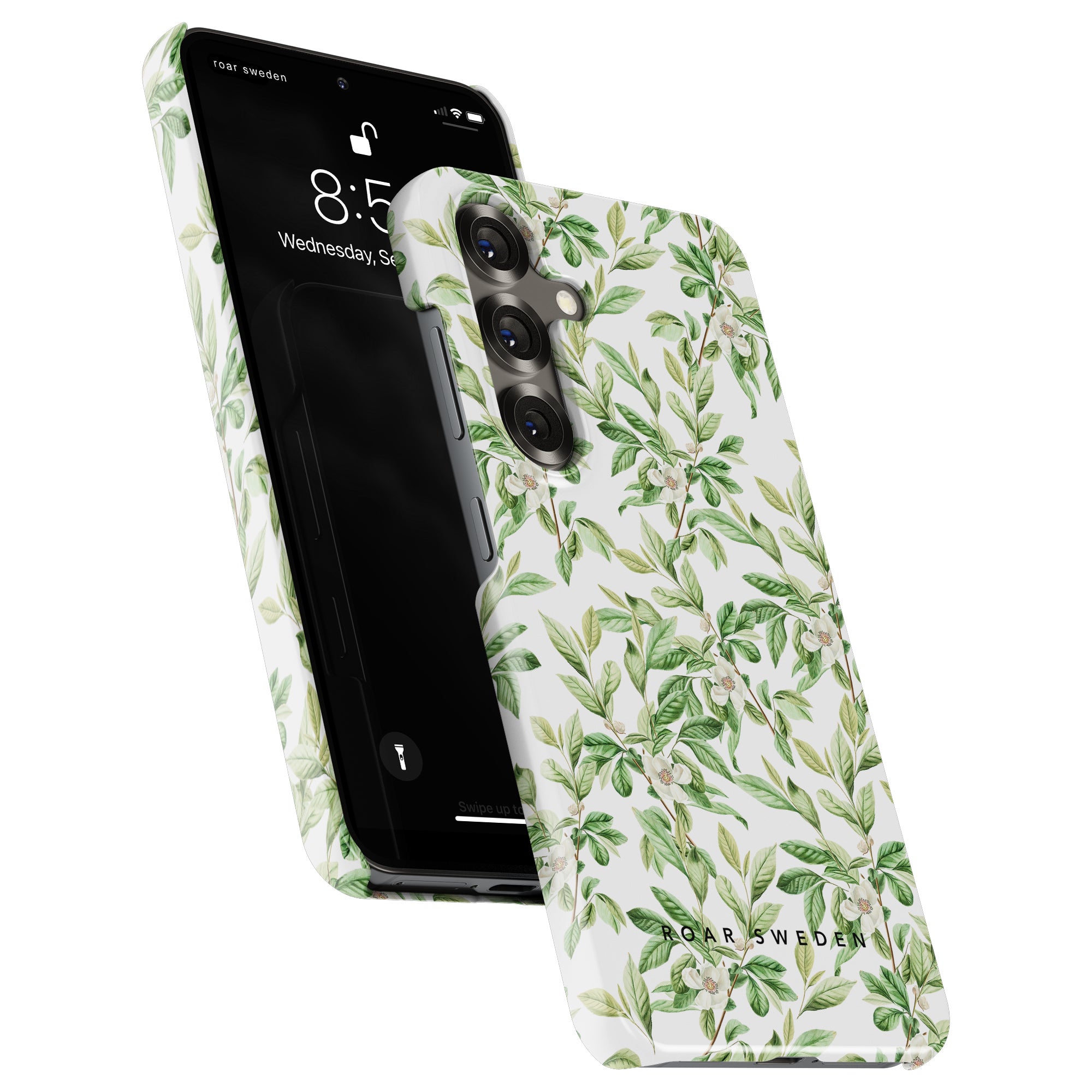Slim mobilskal – Spring Leaves