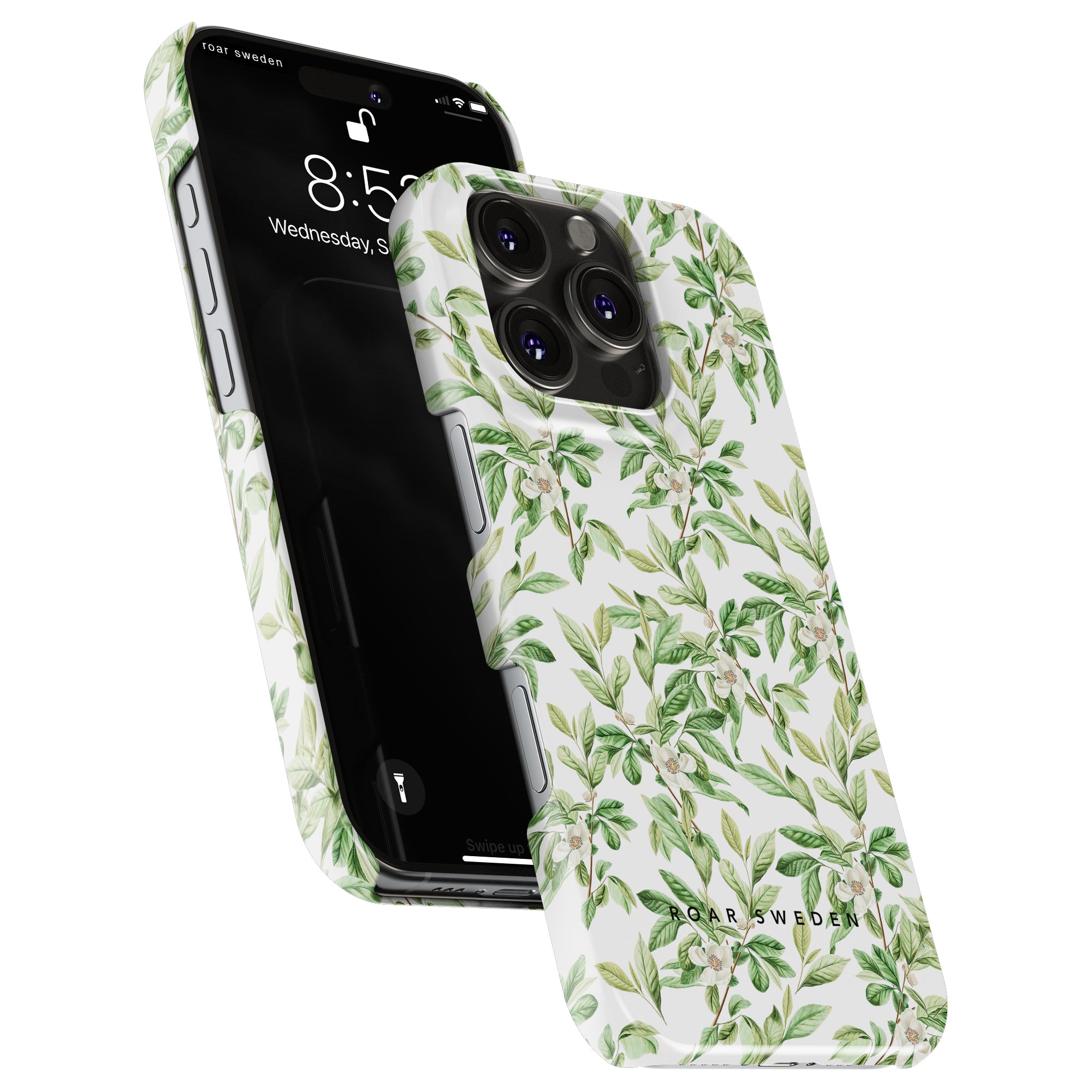 Slim mobilskal – Spring Leaves