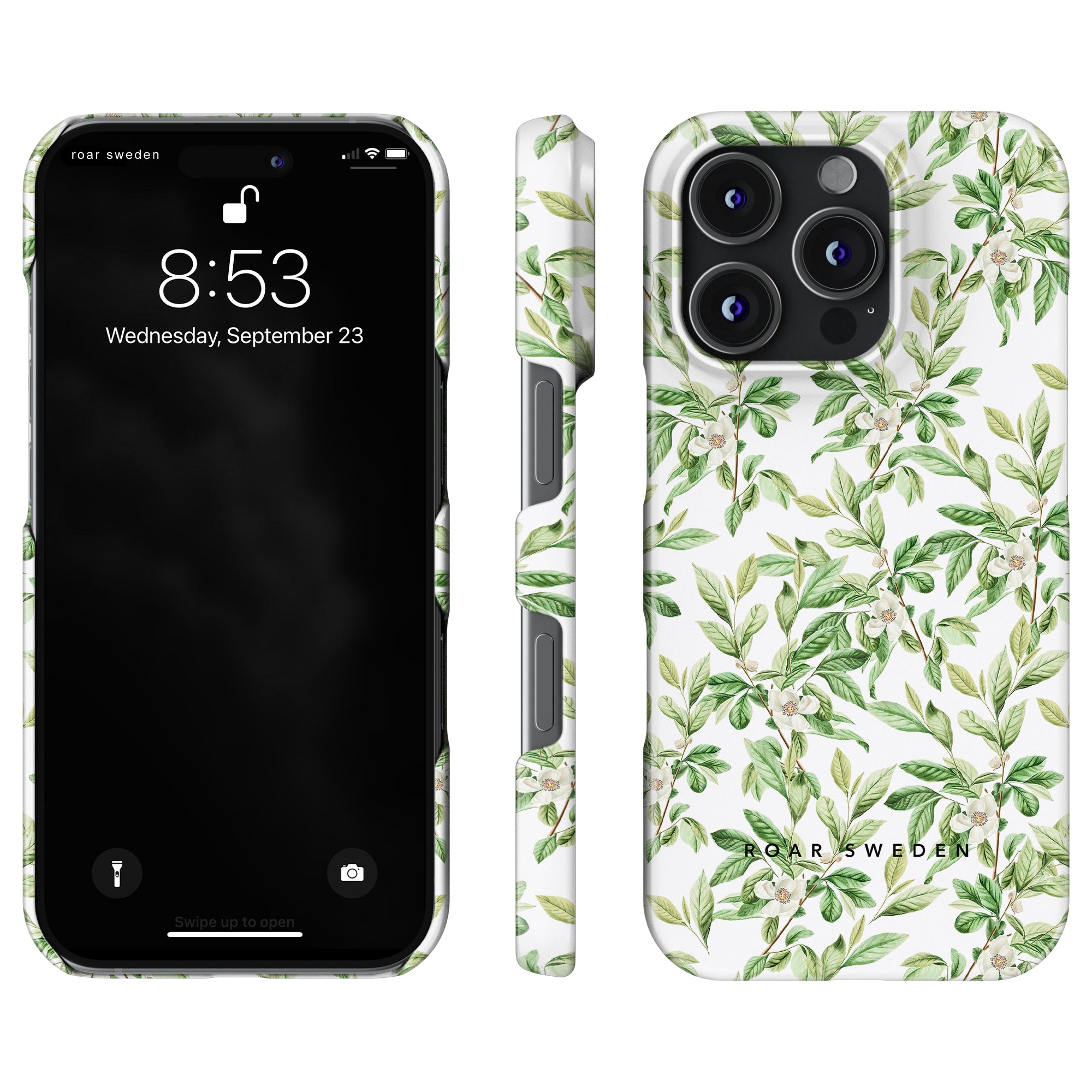 Slim mobilskal – Spring Leaves