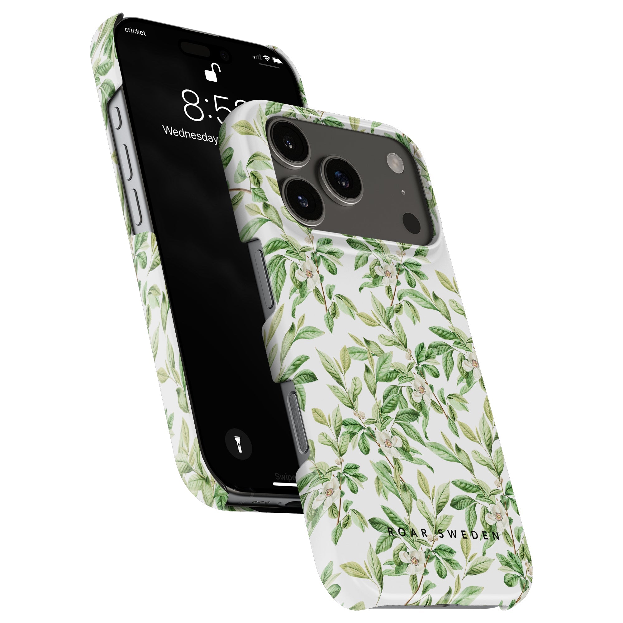 Slim mobilskal – Spring Leaves