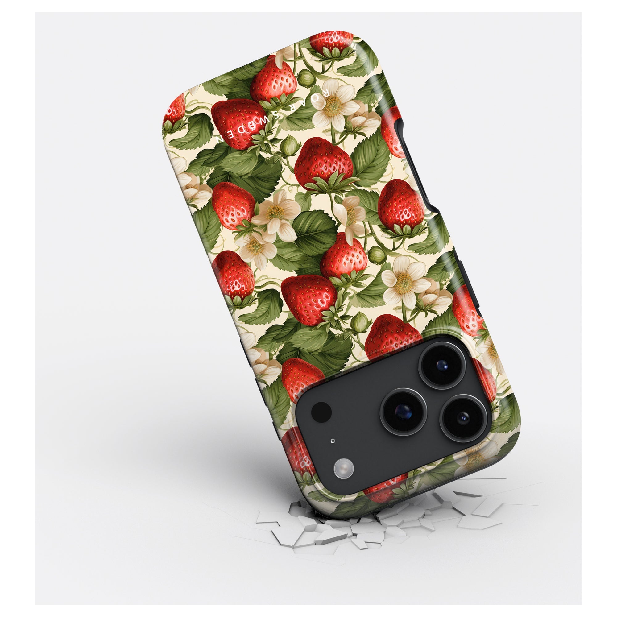 MagSafe mobilskal – Strawberries
