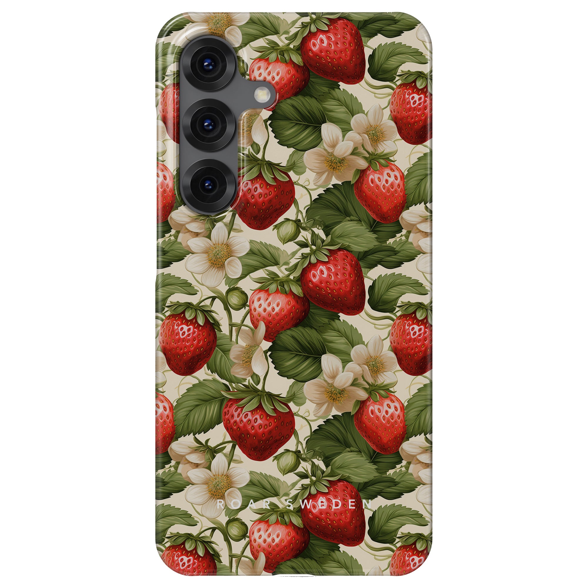 Slim mobilskal – Strawberries