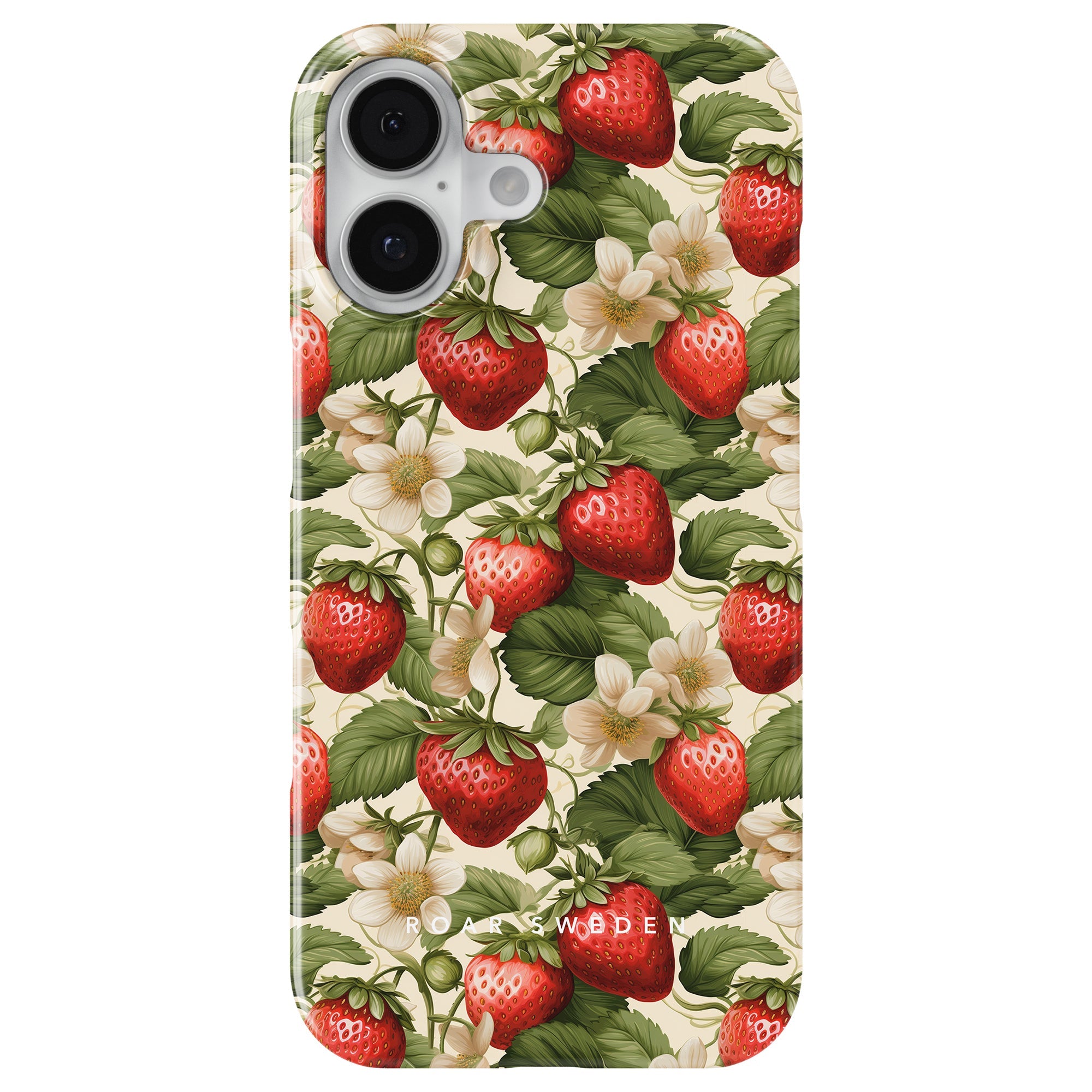 Slim mobilskal – Strawberries