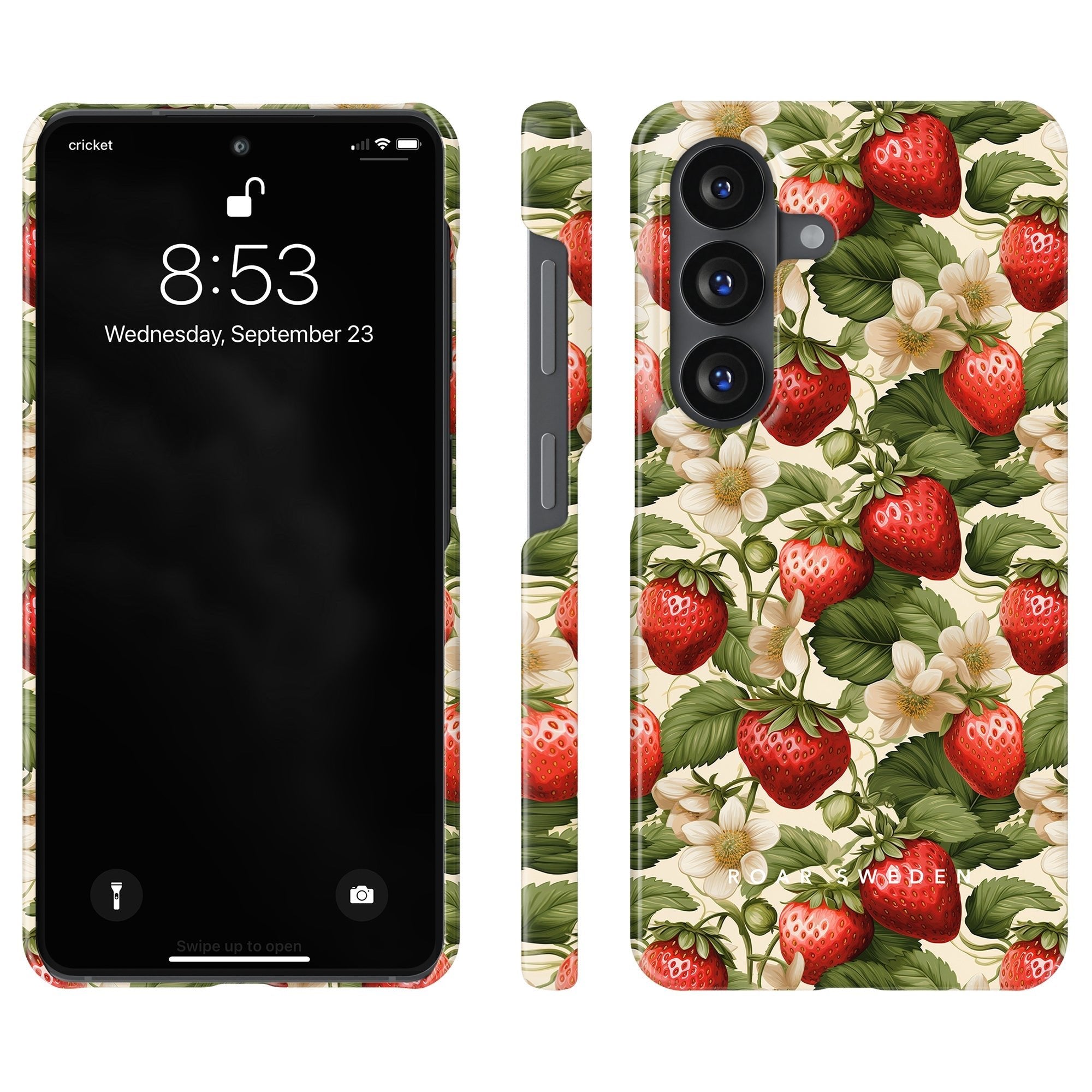 Strawberries - Slim case - Roar Sweden