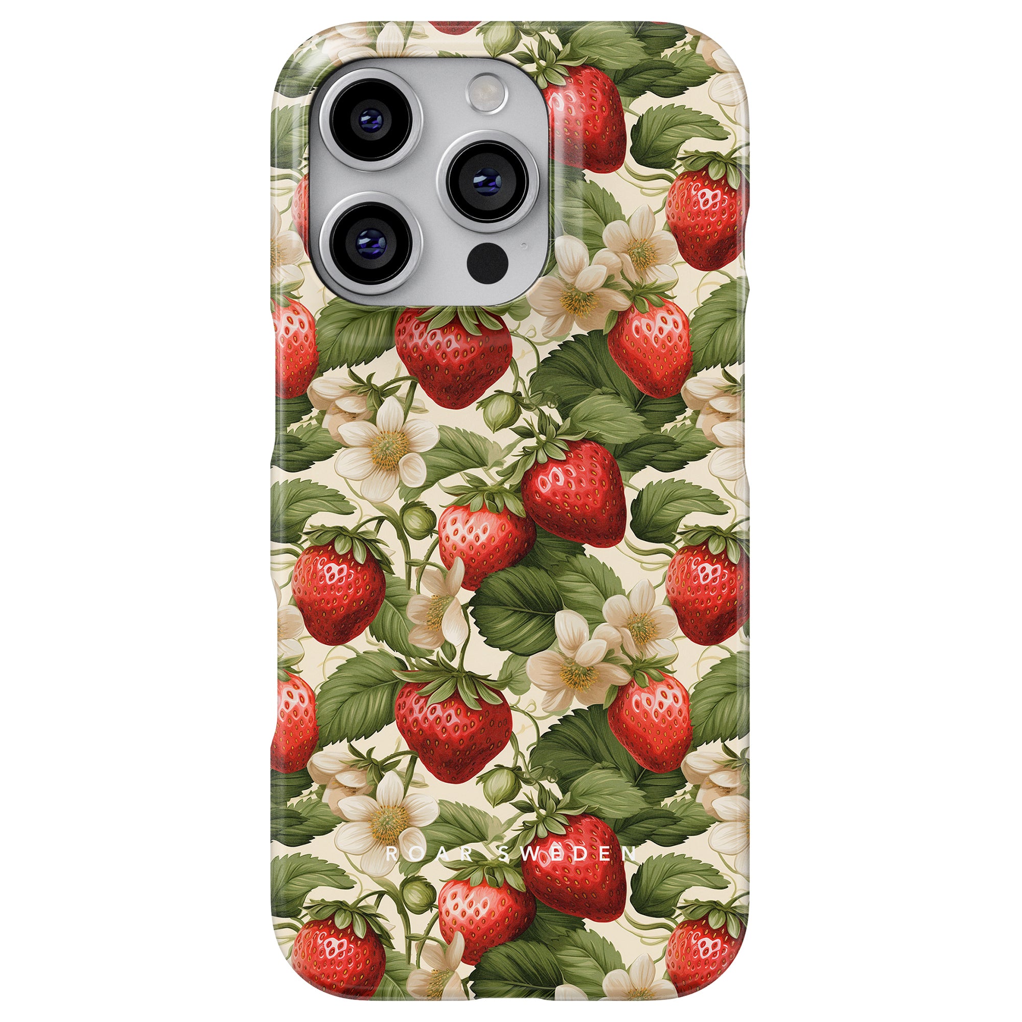 Slim mobilskal – Strawberries