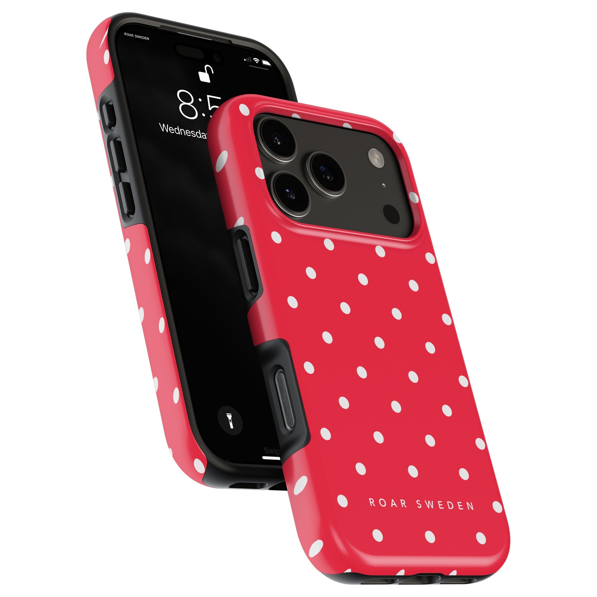 Strawberry Dots - Tough Case - Roar Sweden