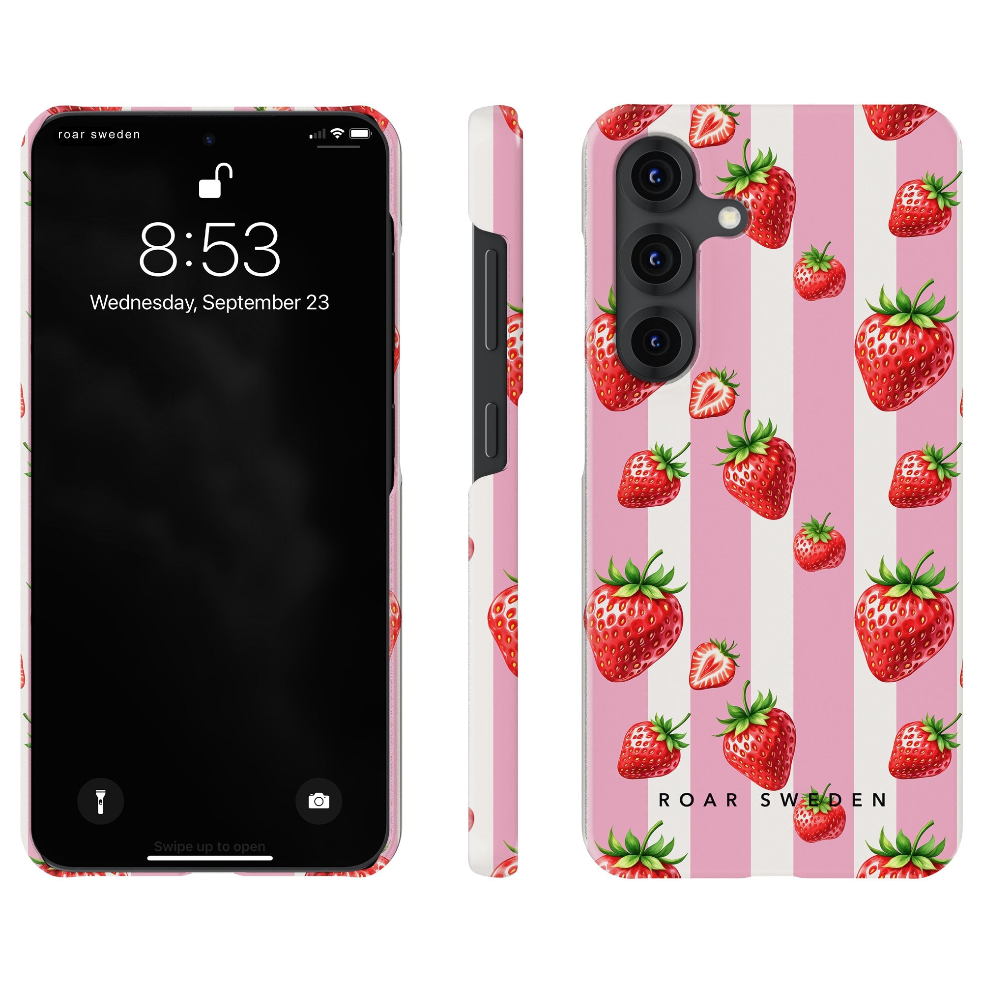 Slim mobilskal – Strawberry Milk