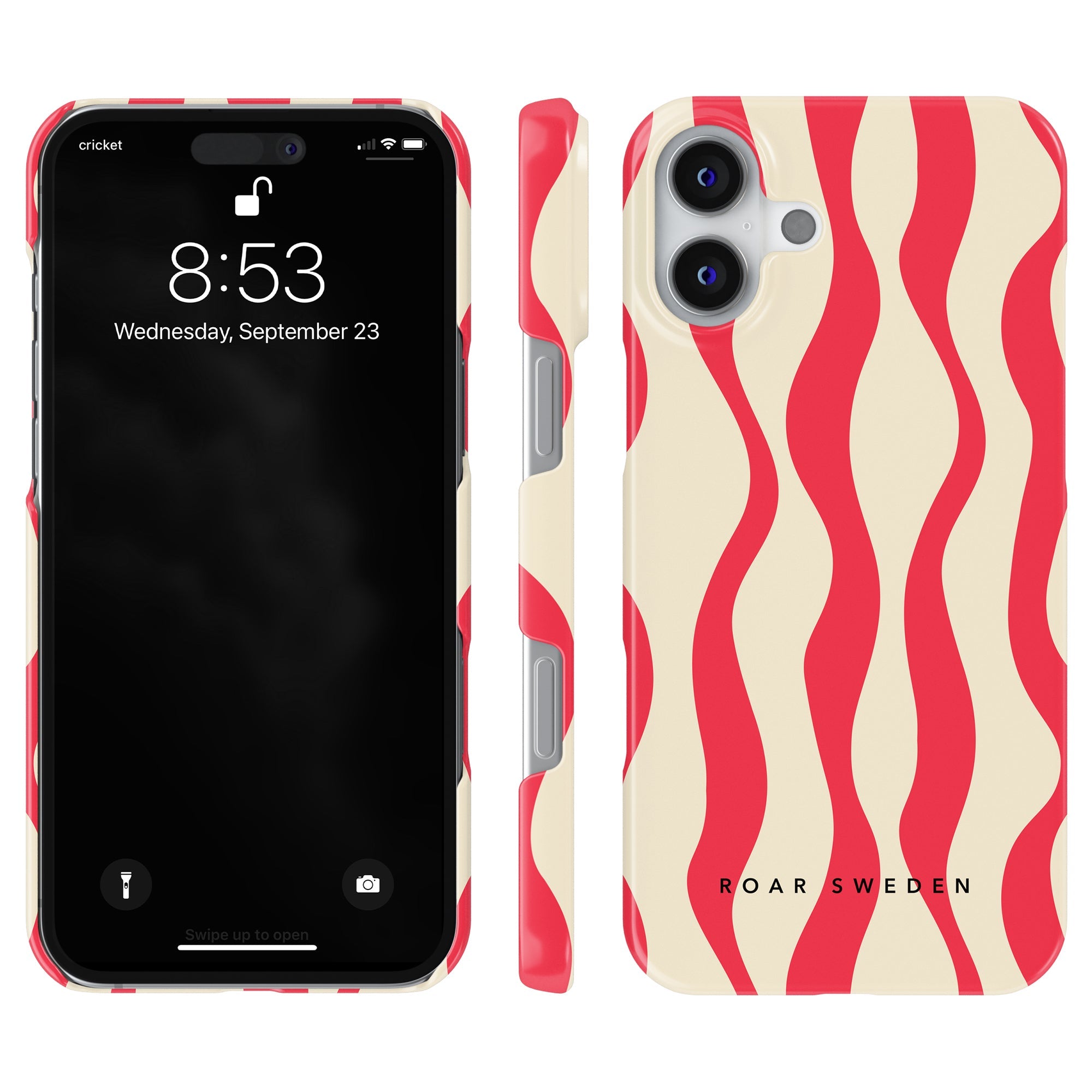 Slim mobilskal – Strawberry Waves