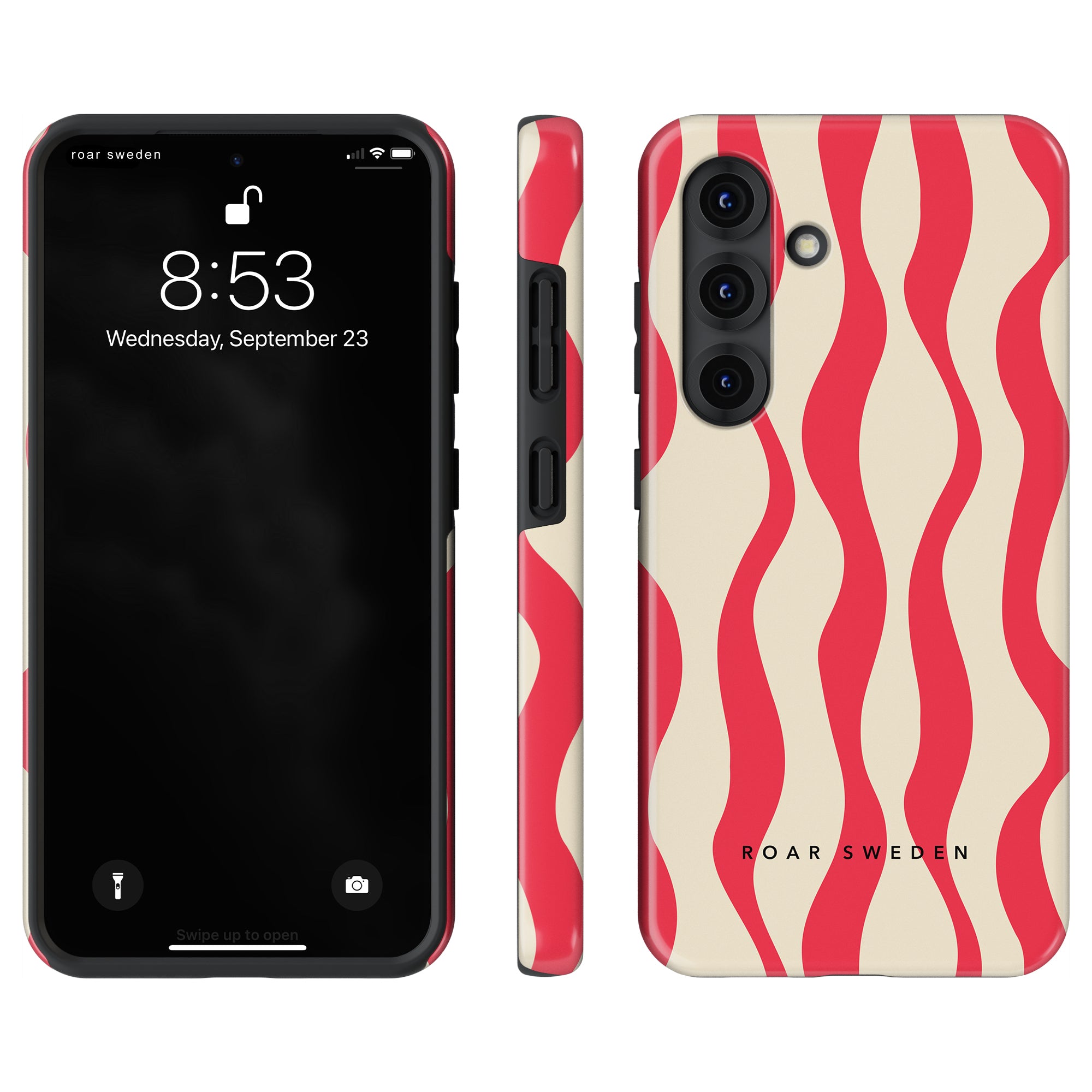 Strawberry Waves - Tough Case - Roar Sweden