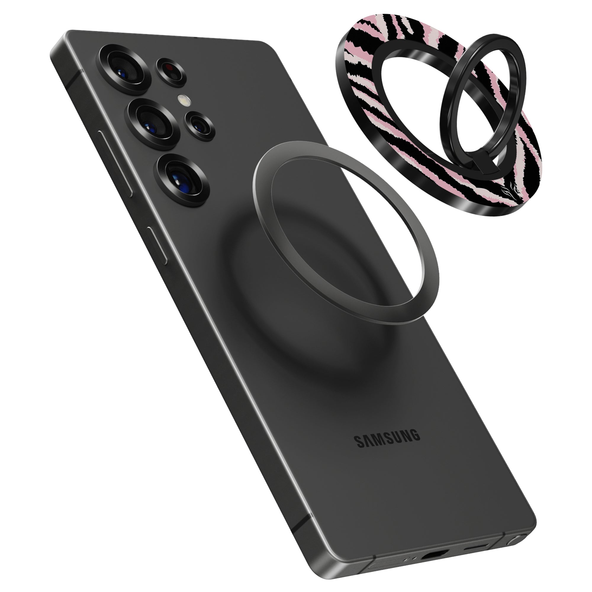 Stripes - Magnetring – magnetring för mobil