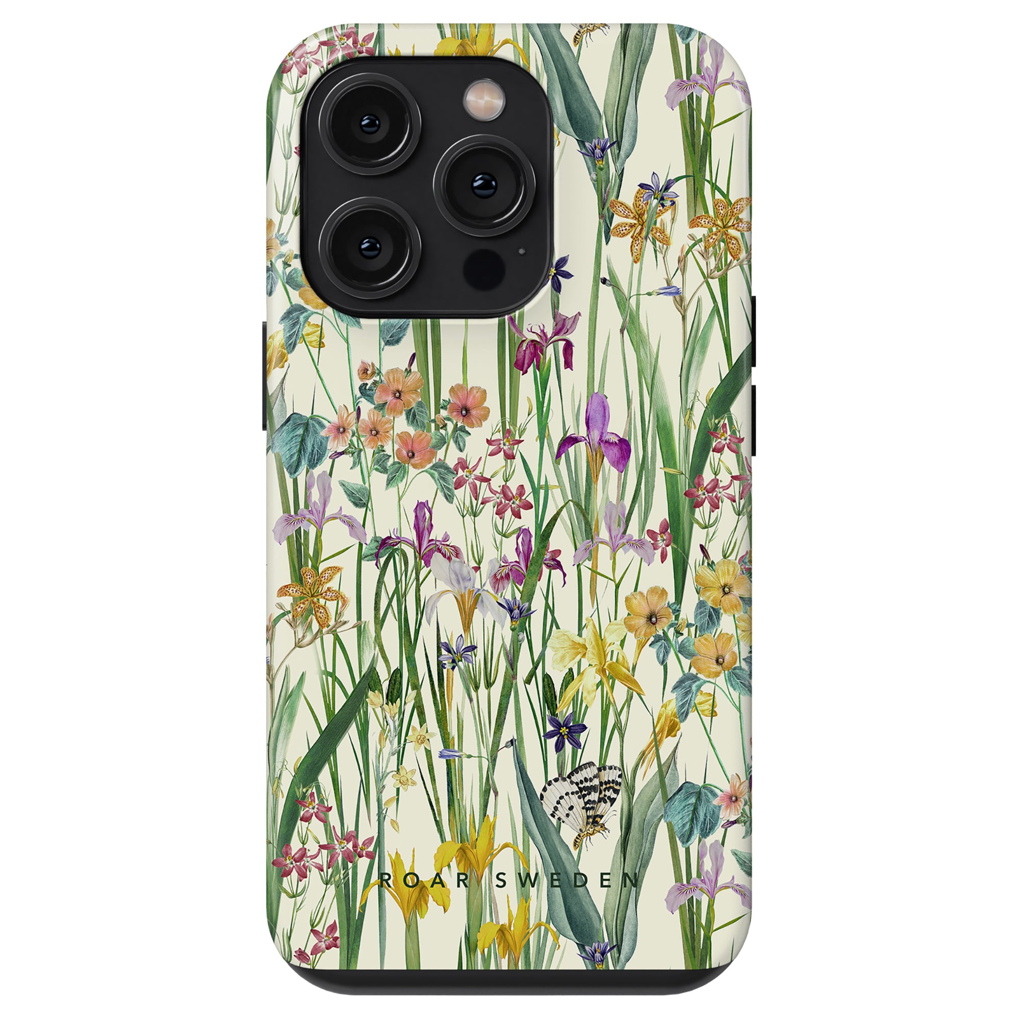 Blooming Meadow - Tough Case with cushioned support for a model with dual-lens camera.
