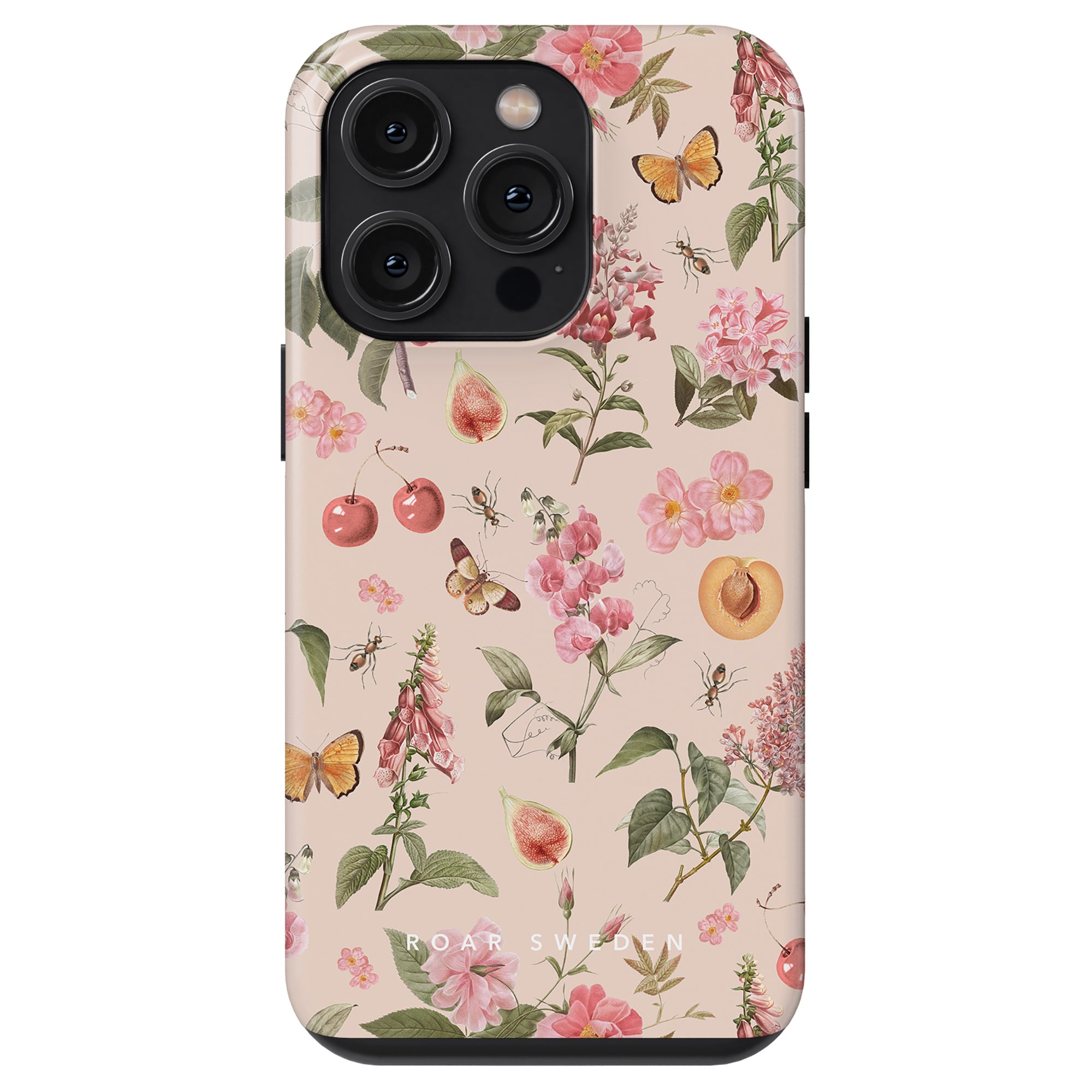 Romantic Spring - Tough Case designed for a camera-equipped smartphone, evoking the essence of Romantic Spring.