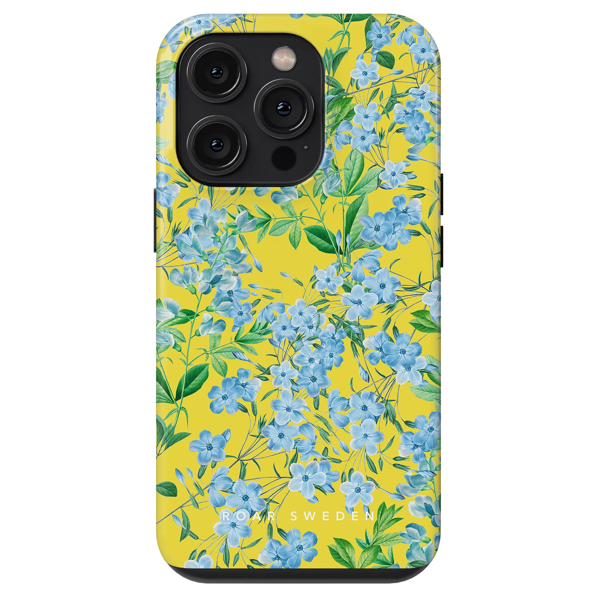 Spring Ditsy phone case with floral pattern and camera cutouts for a smartphone.