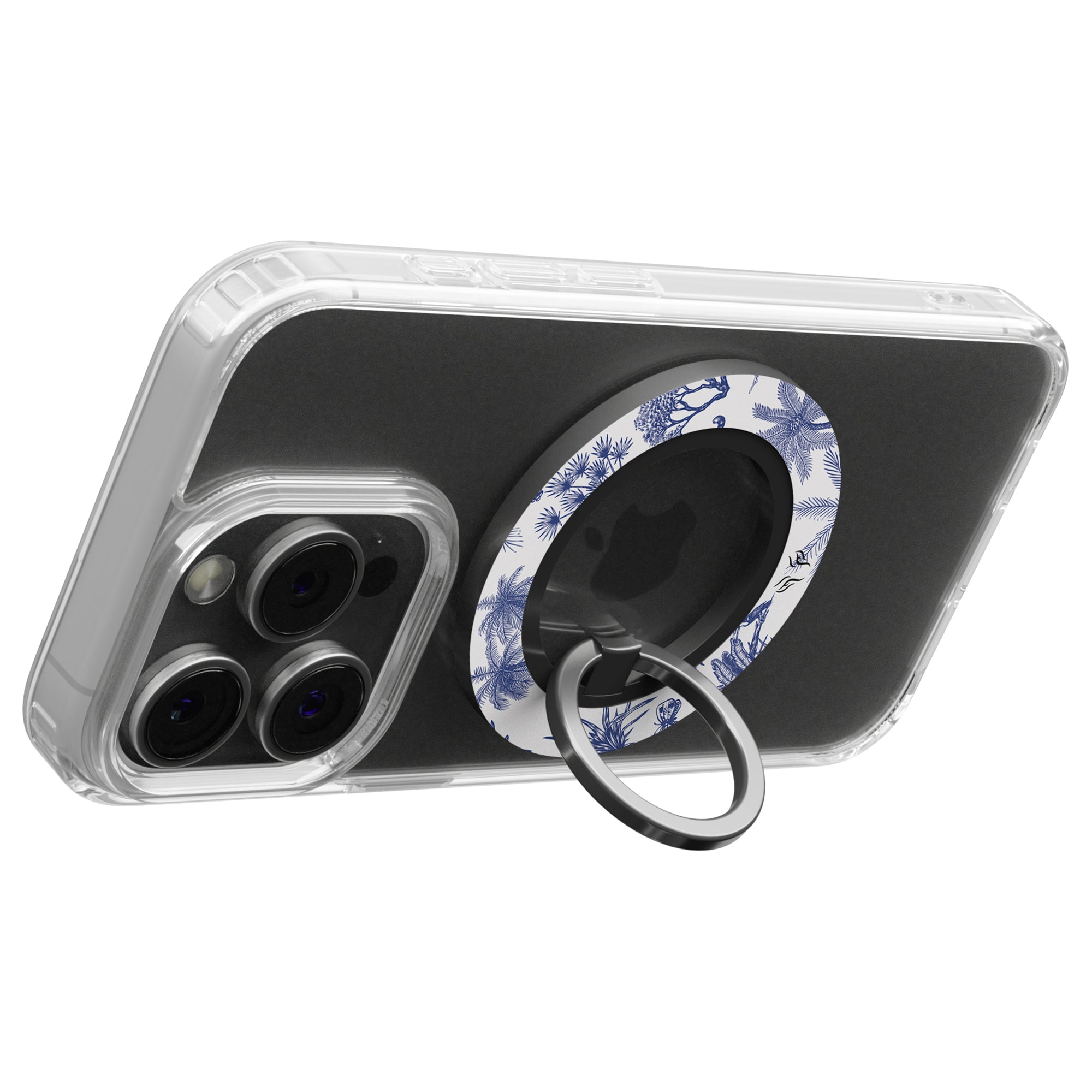 Toile De Jouy - Magnetring – magnetring för mobil