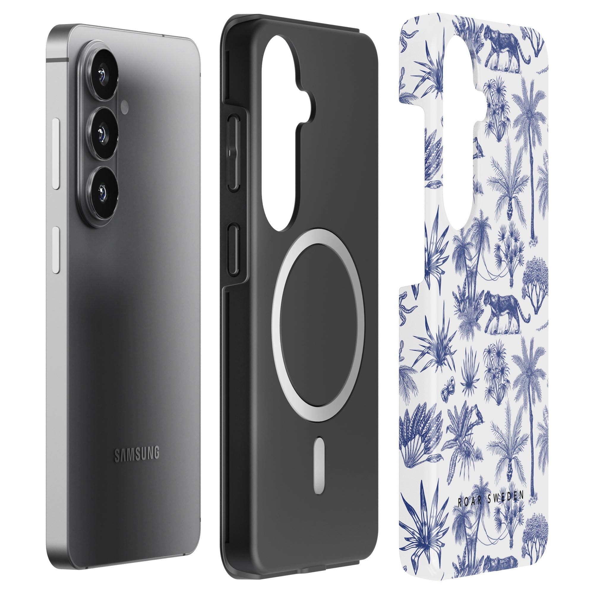 Toile De Jouy - Magnetic Tough Phone Case - Roar Sweden
