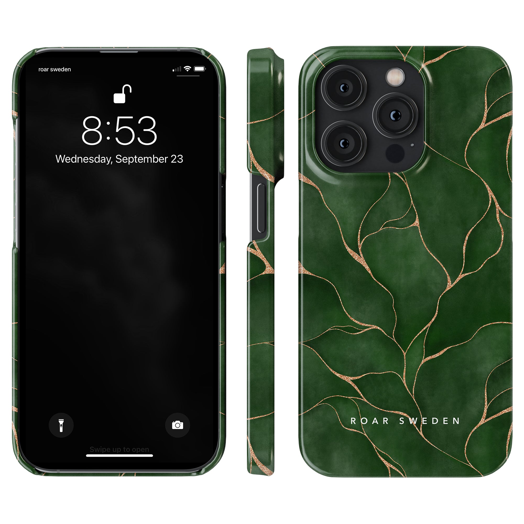 A Tree of Life - Tunt fodral för iPhone 11 Pro med ett grönt marmormönster som erbjuder högsta kvalitet (högsta kvalitet).