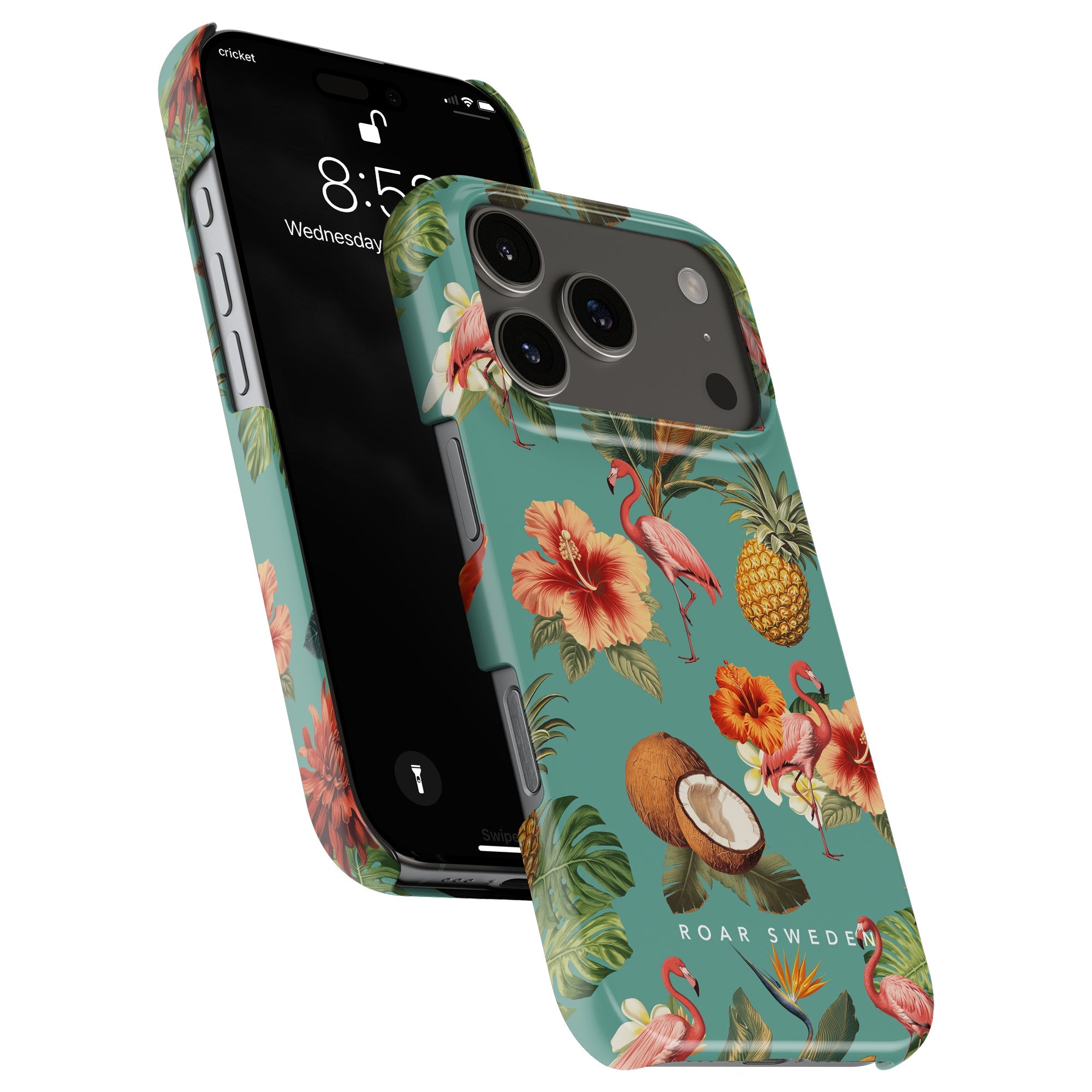 Slim mobilskal – Tropical Elegance