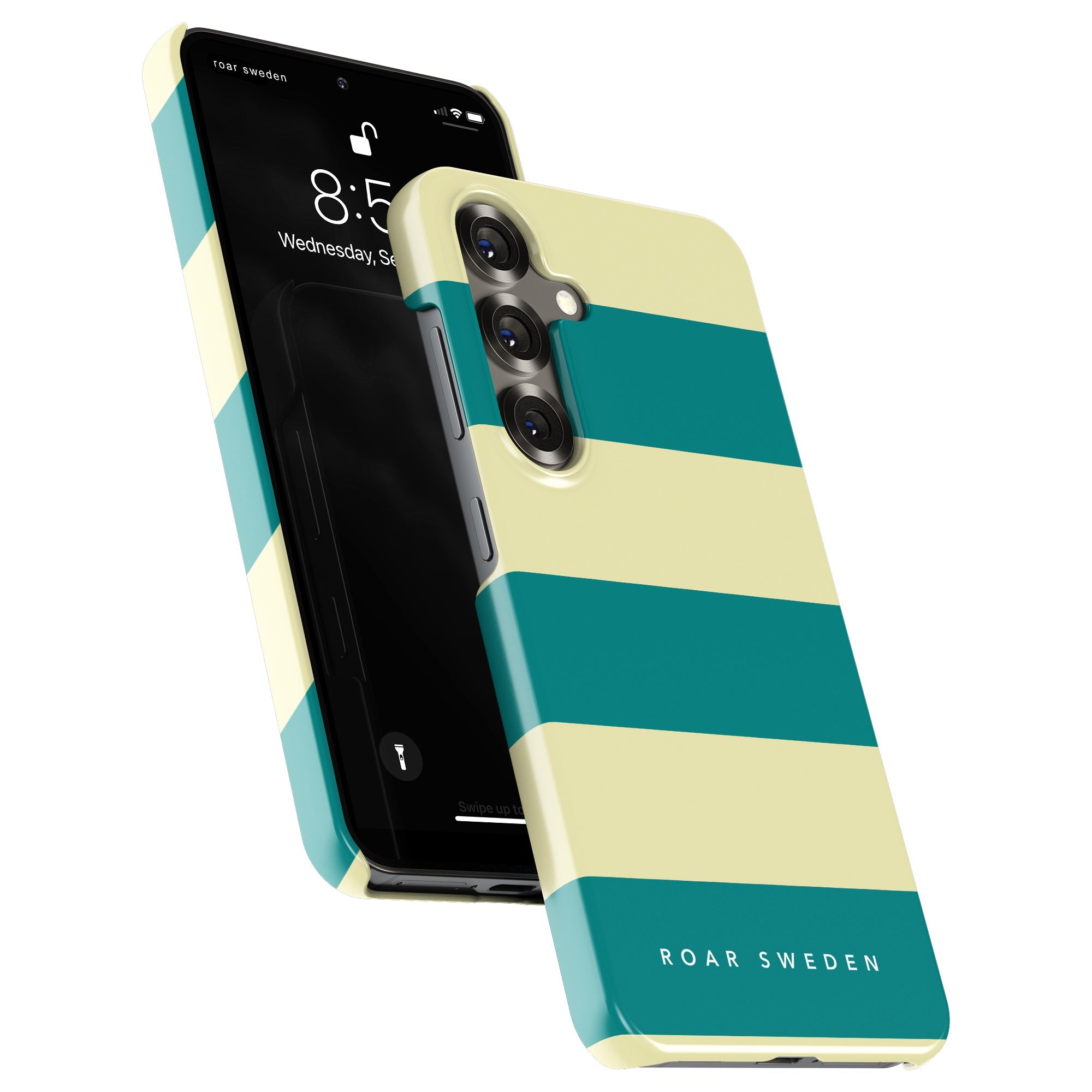 Slim mobilskal – Turtle Stripes
