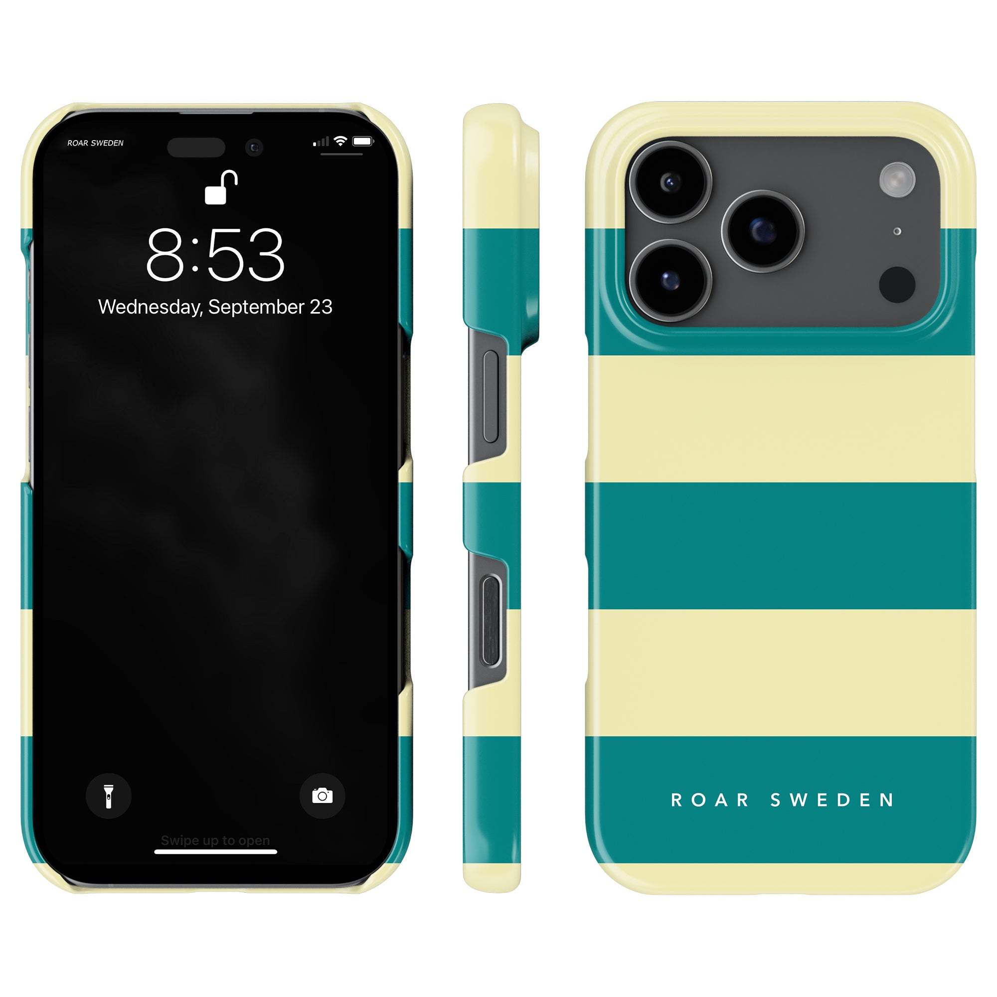 Turtle Stripes - Slim case - Roar Sweden