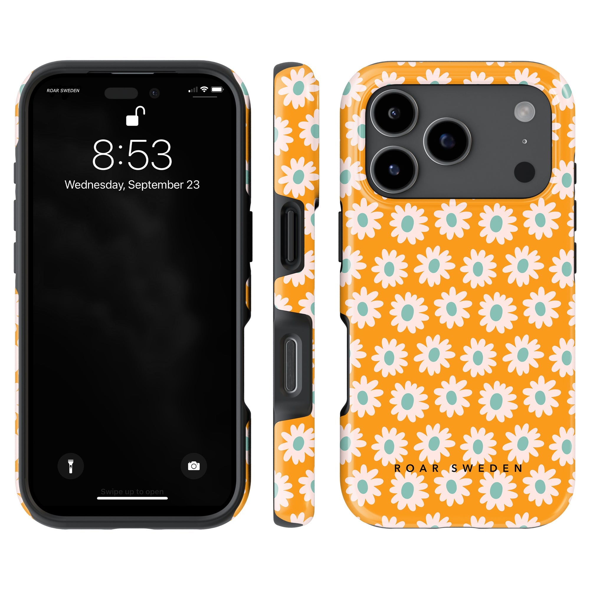 MagSafe mobilskal – Vårblomma Orange