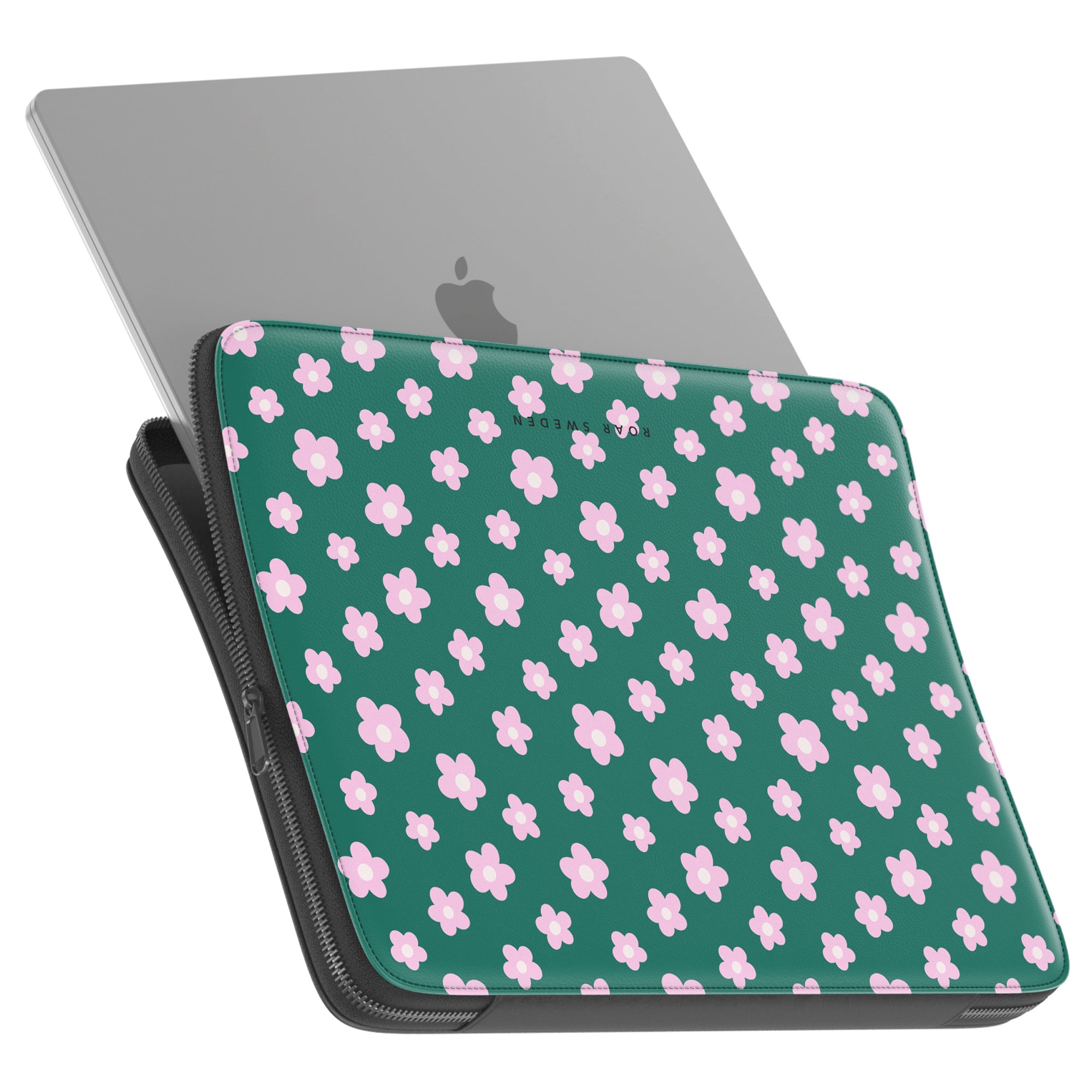 Vårblomma Grön - Laptopfodral