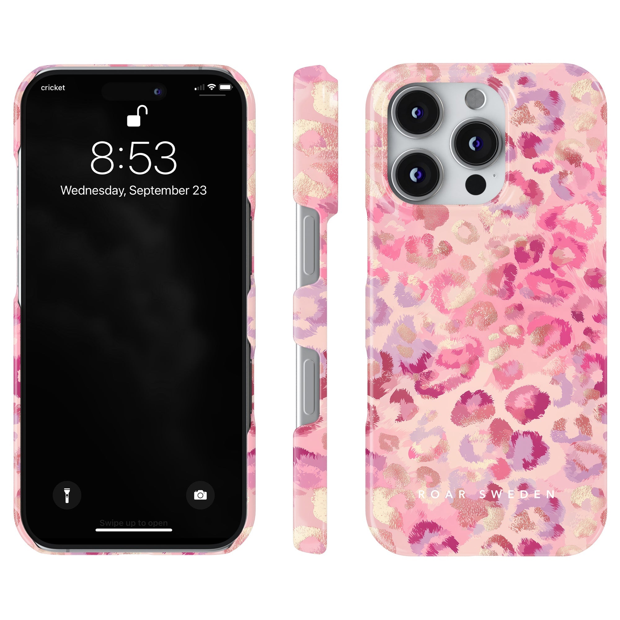 Slim mobilskal – Velvet Leopard