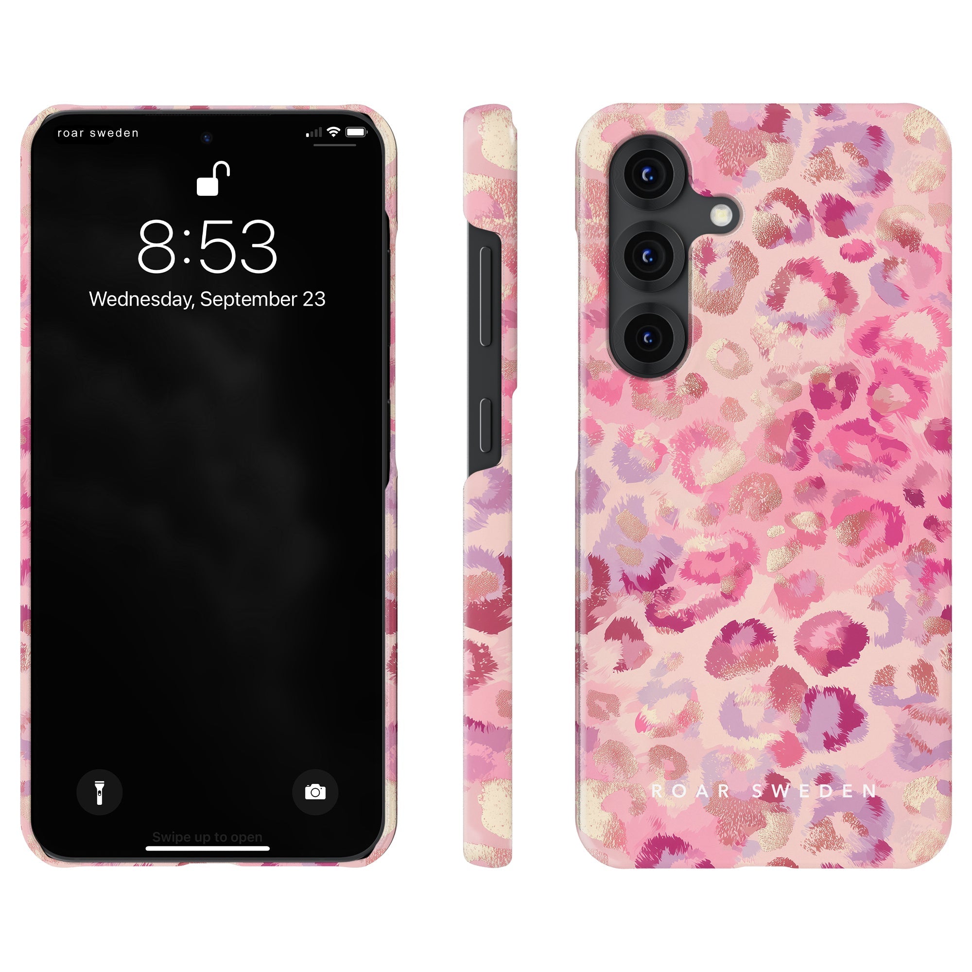 Slim mobilskal – Velvet Leopard