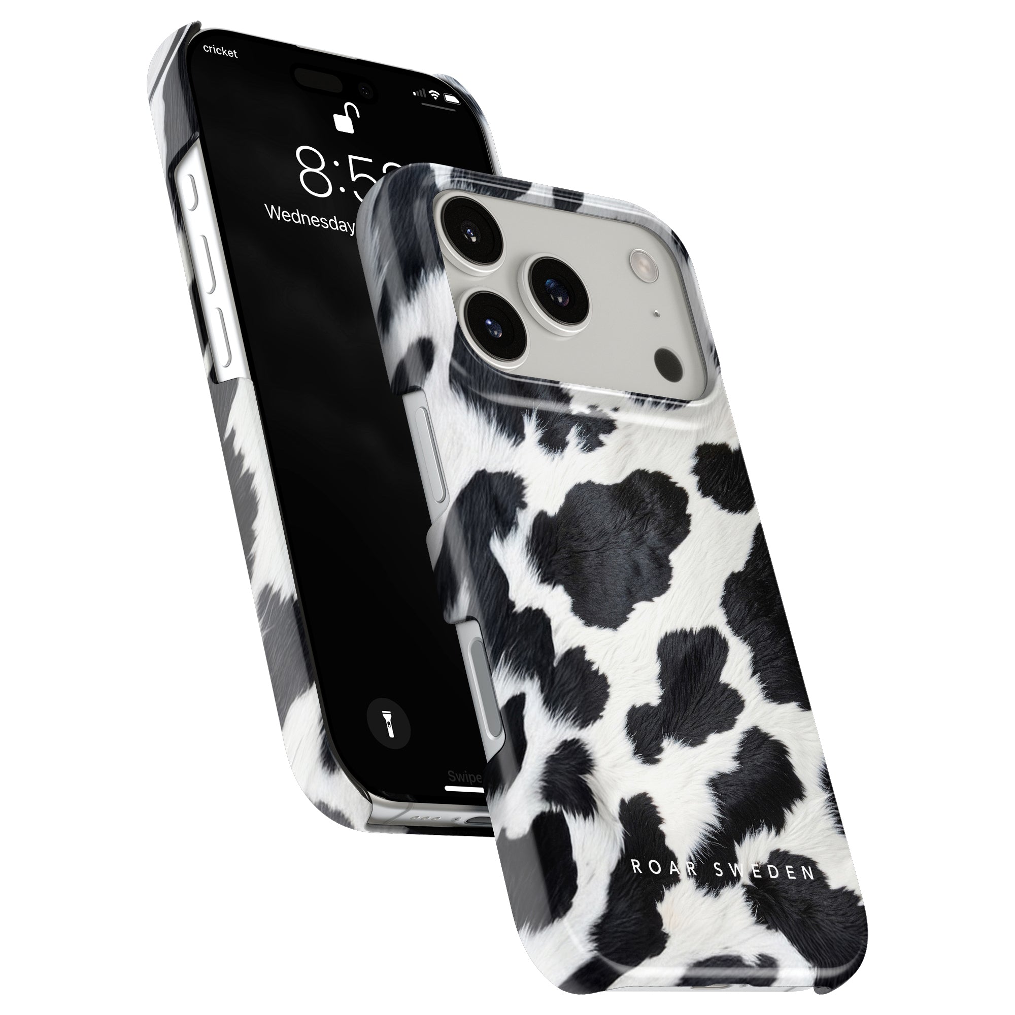 Cow Slim mobilskal – White Cow