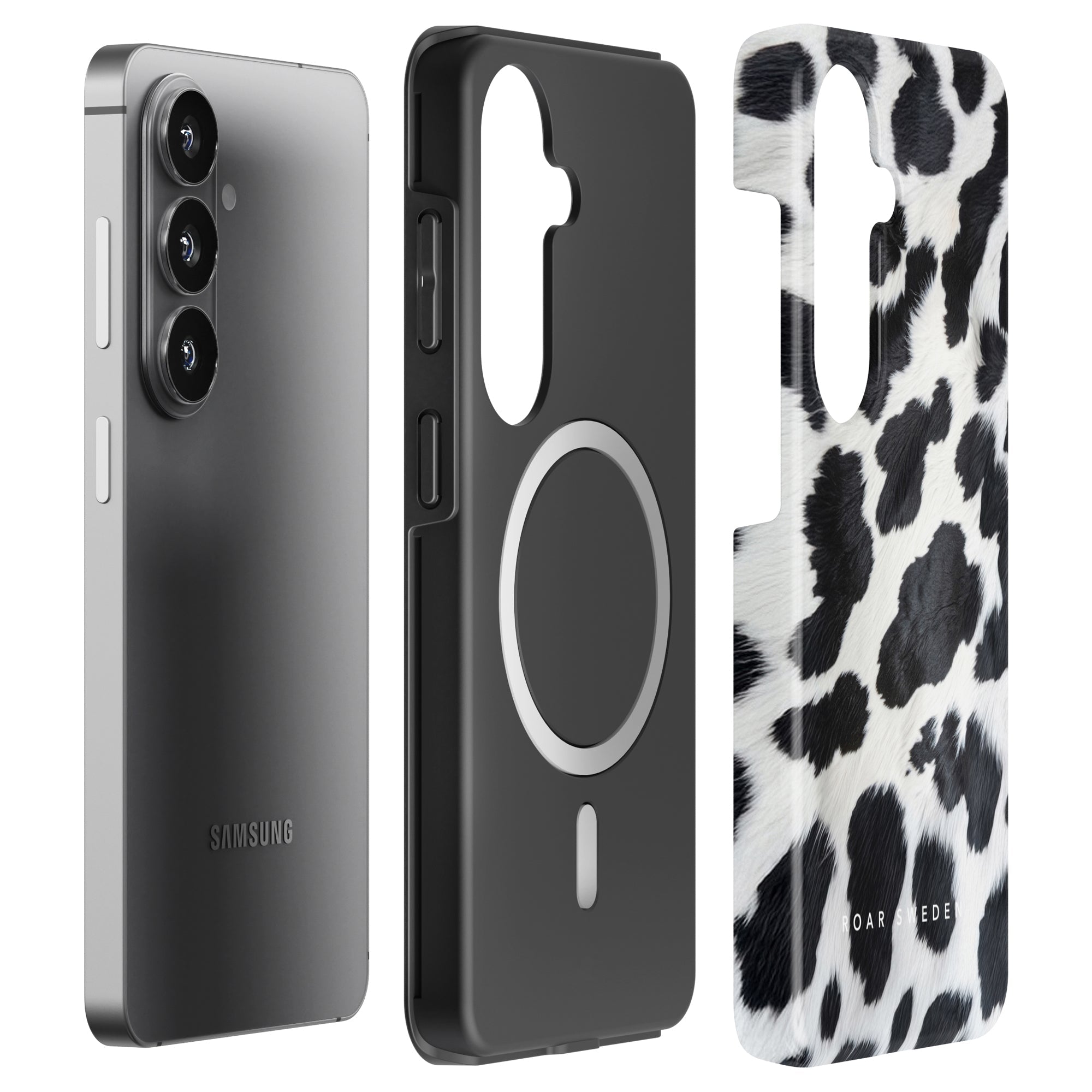 White Cow - Magnetic Tough Phone Case - Roar Sweden