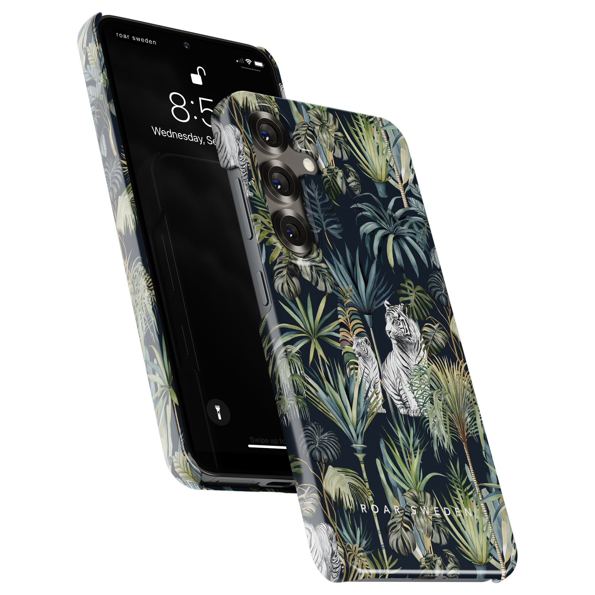 Tiger Slim mobilskal – White Tiger