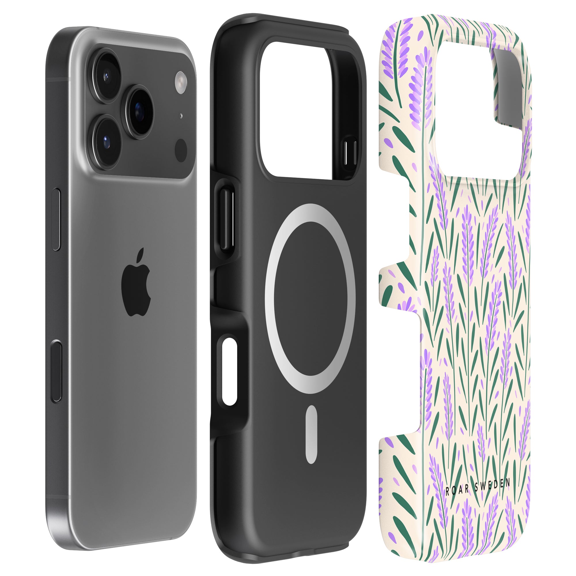 Wild Lavender - Magsafe Tough Case - Roar Sweden