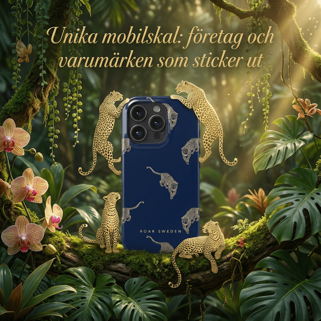 Företag som säljer unika mobilskal – svenska och internationella varumärken - Roar Sweden