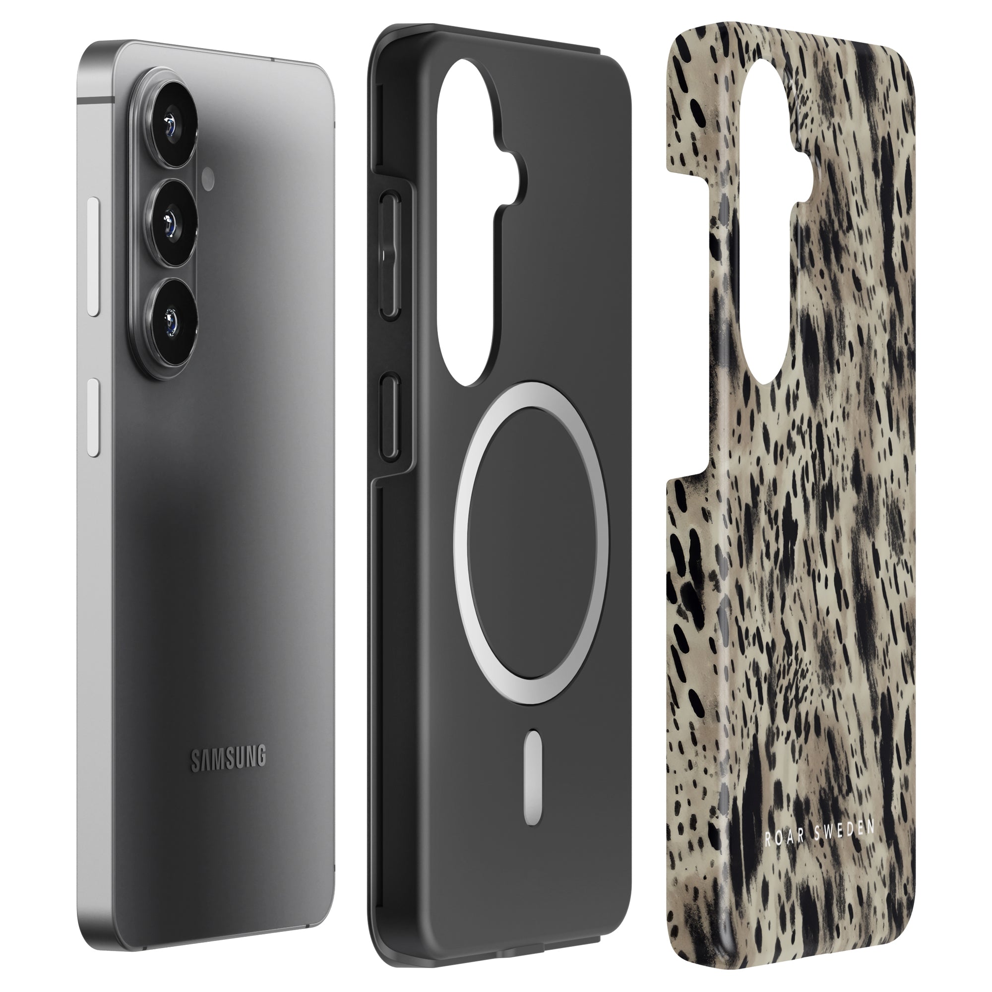 Abstract Cheetah - Magnetic Tough Phone Case - Roar Sweden