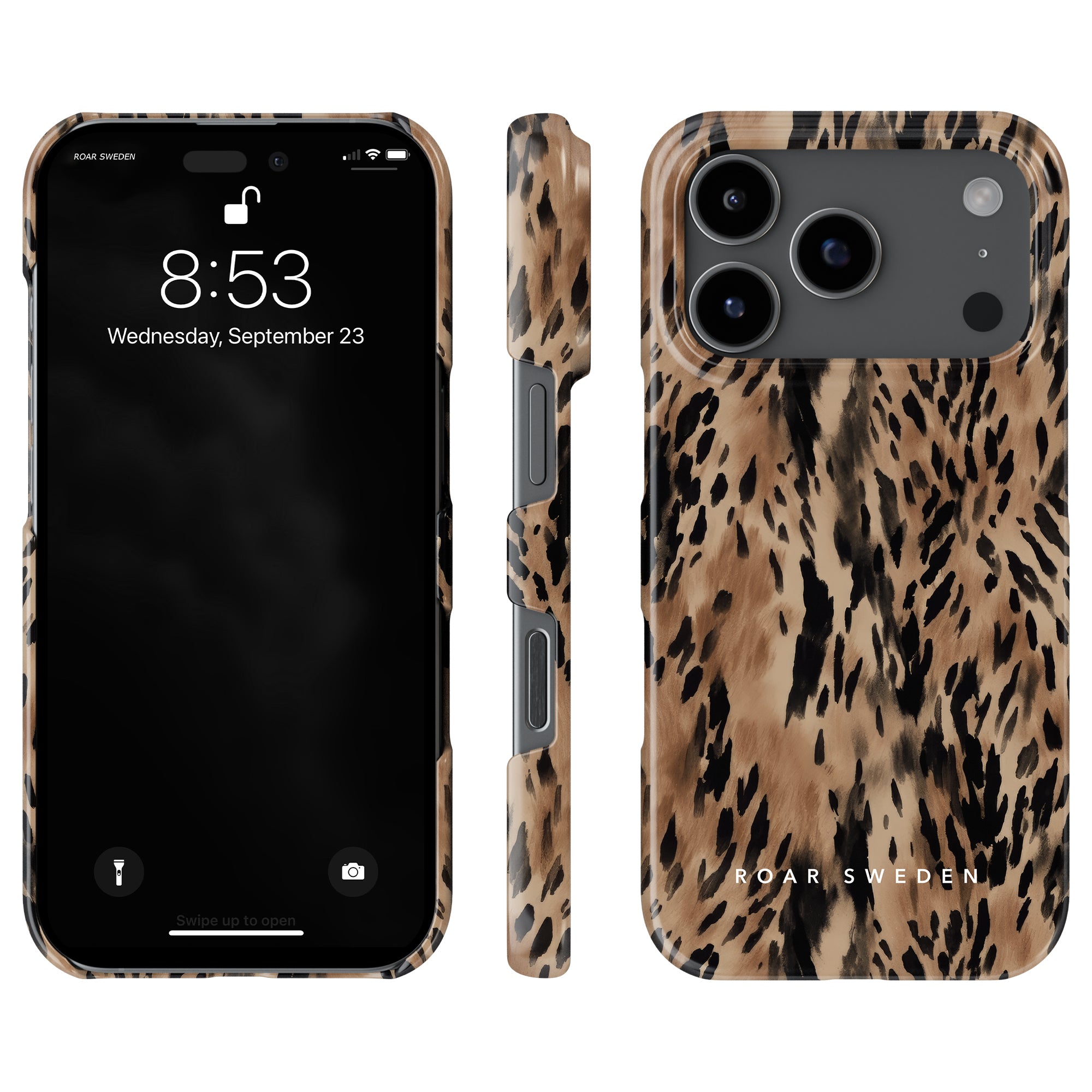 Abstract Leopard - Slim case - Roar Sweden