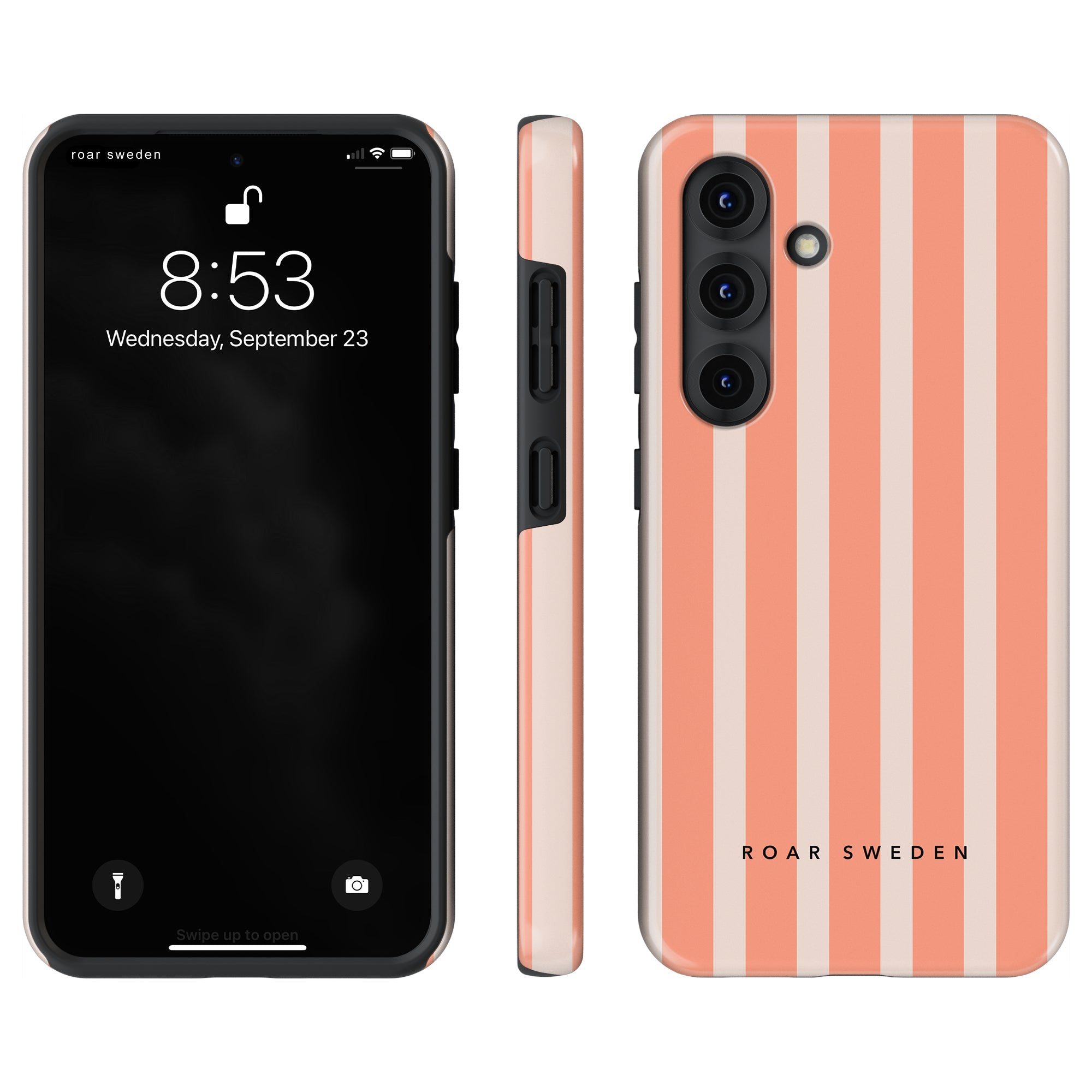 Apricot Stripes - Tough Case - Roar Sweden