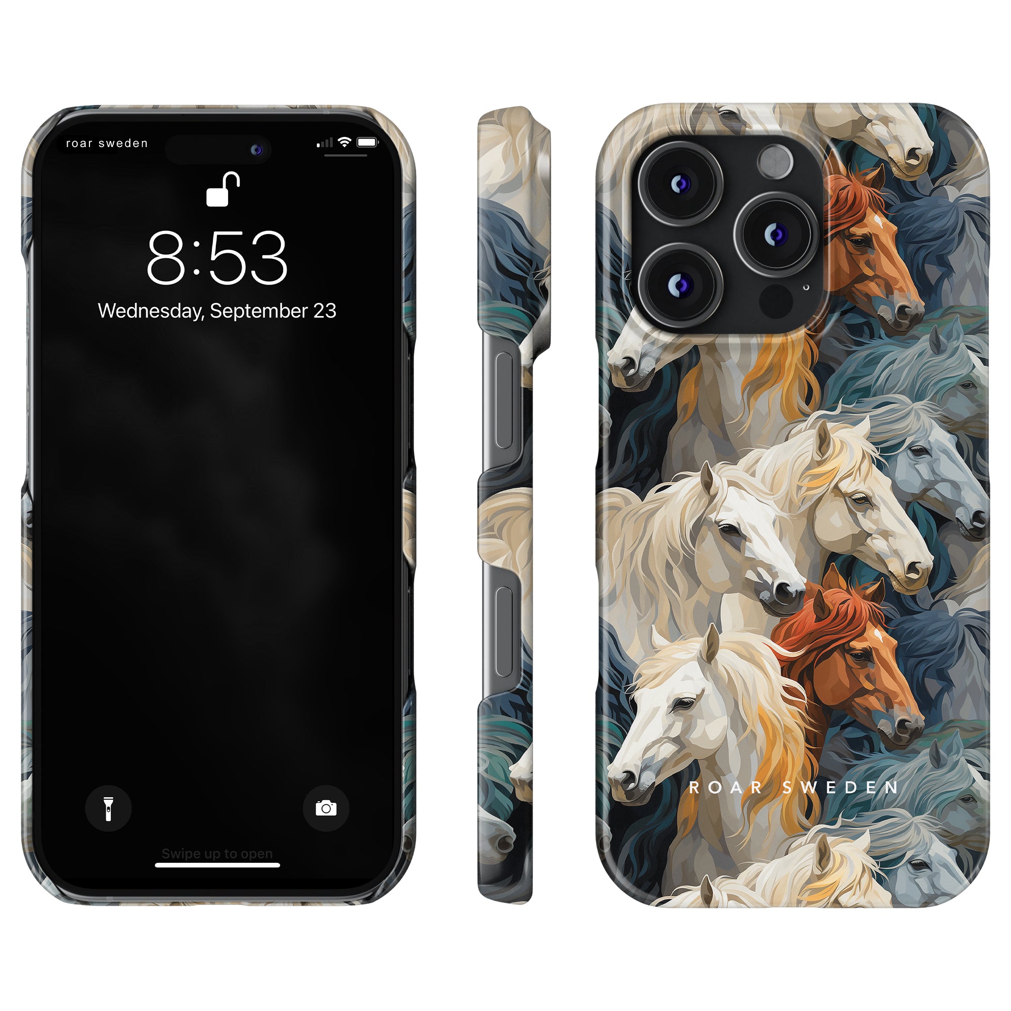 Artsy Horses - Slim case - Roar Sweden