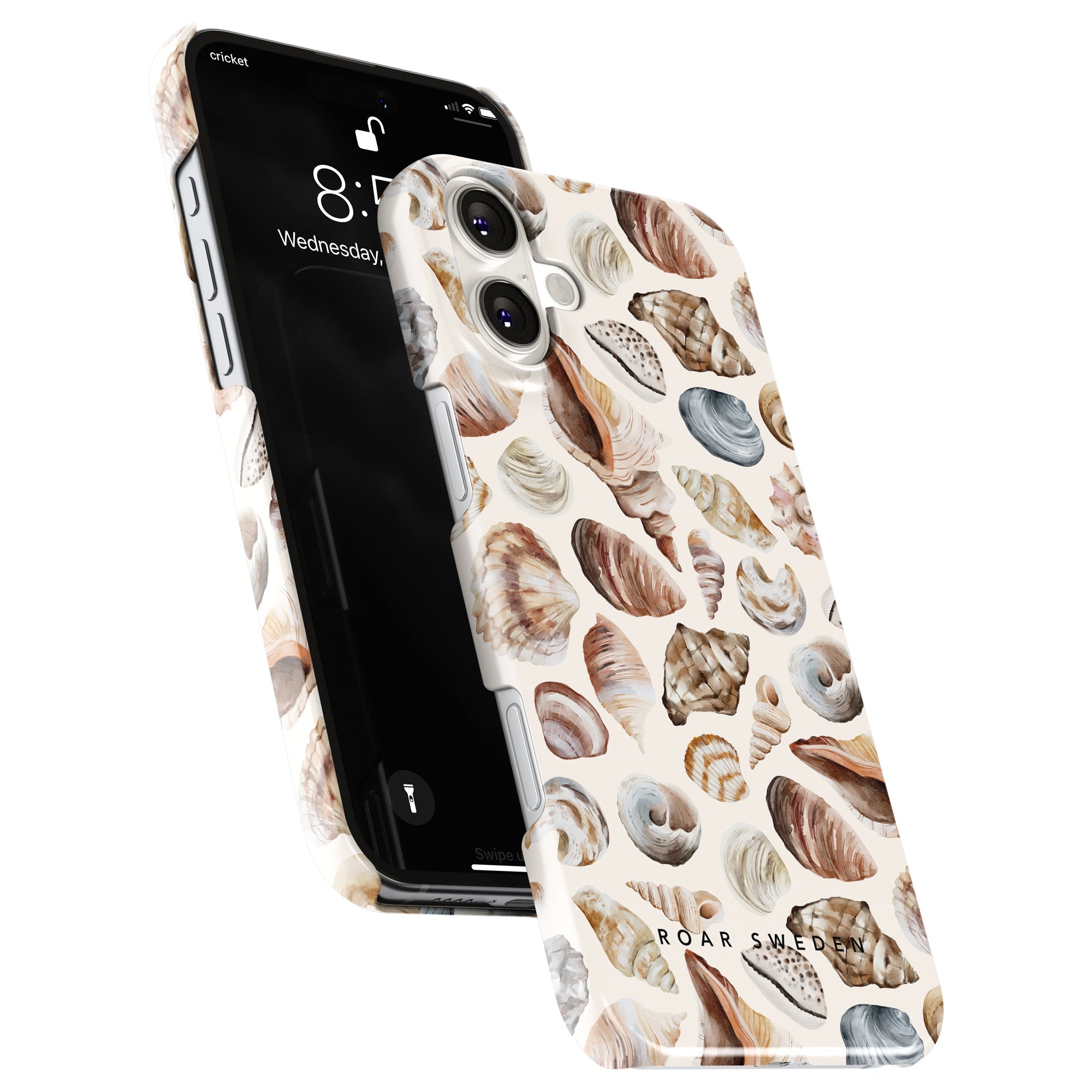 Slim mobilskal – Beach Shells