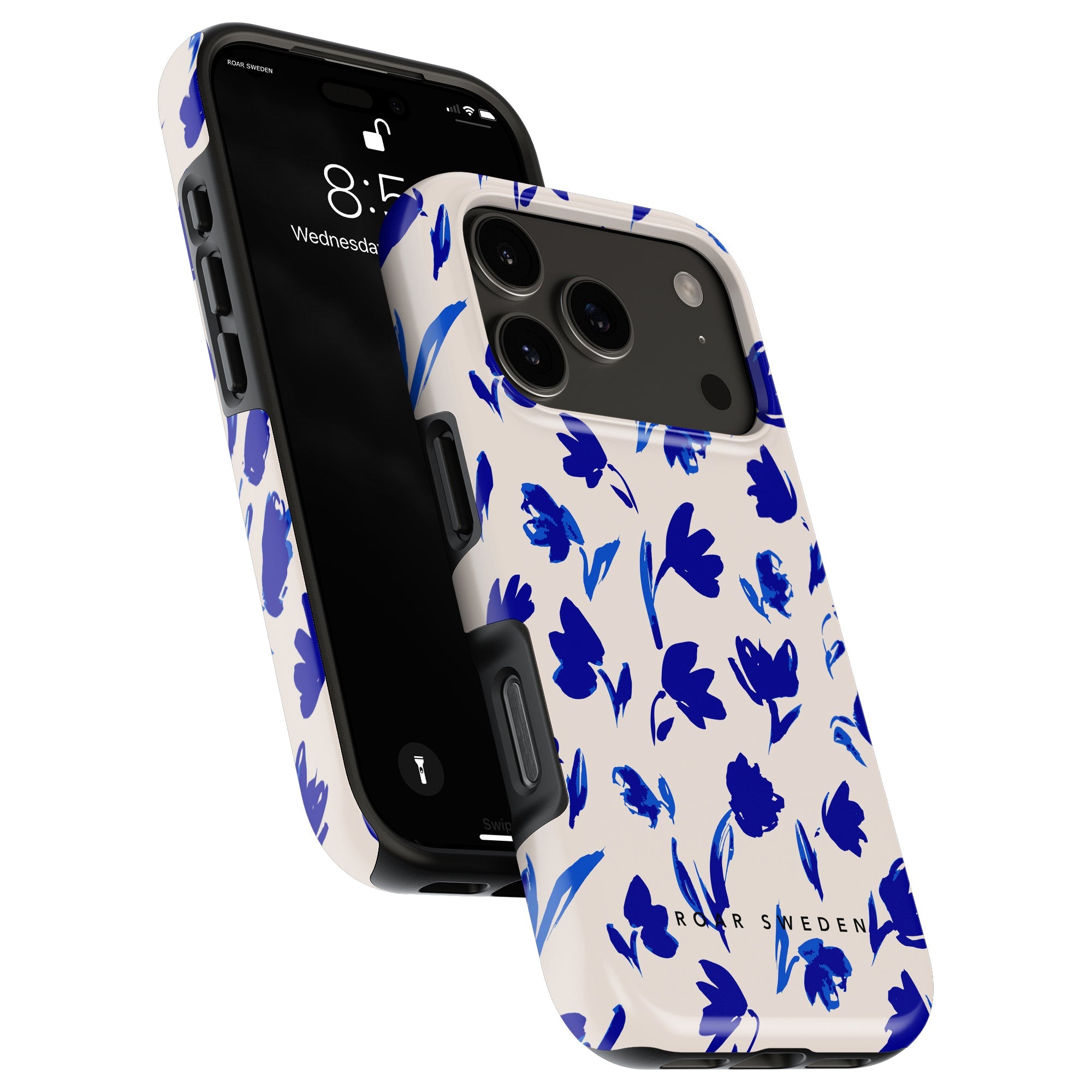 MagSafe mobilskal – Blue Flowers
