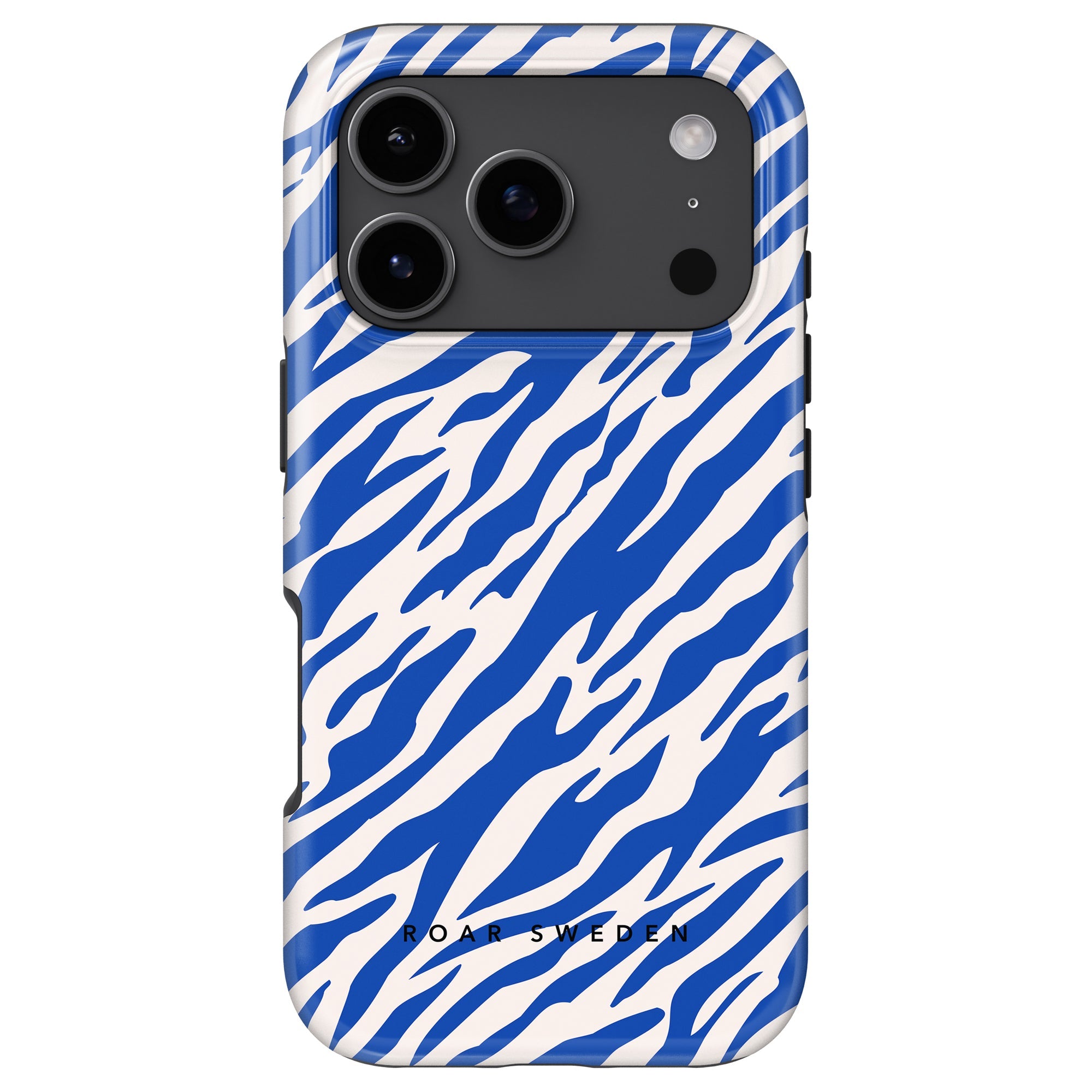 Tiger MagSafe mobilskal – Blue Stripes