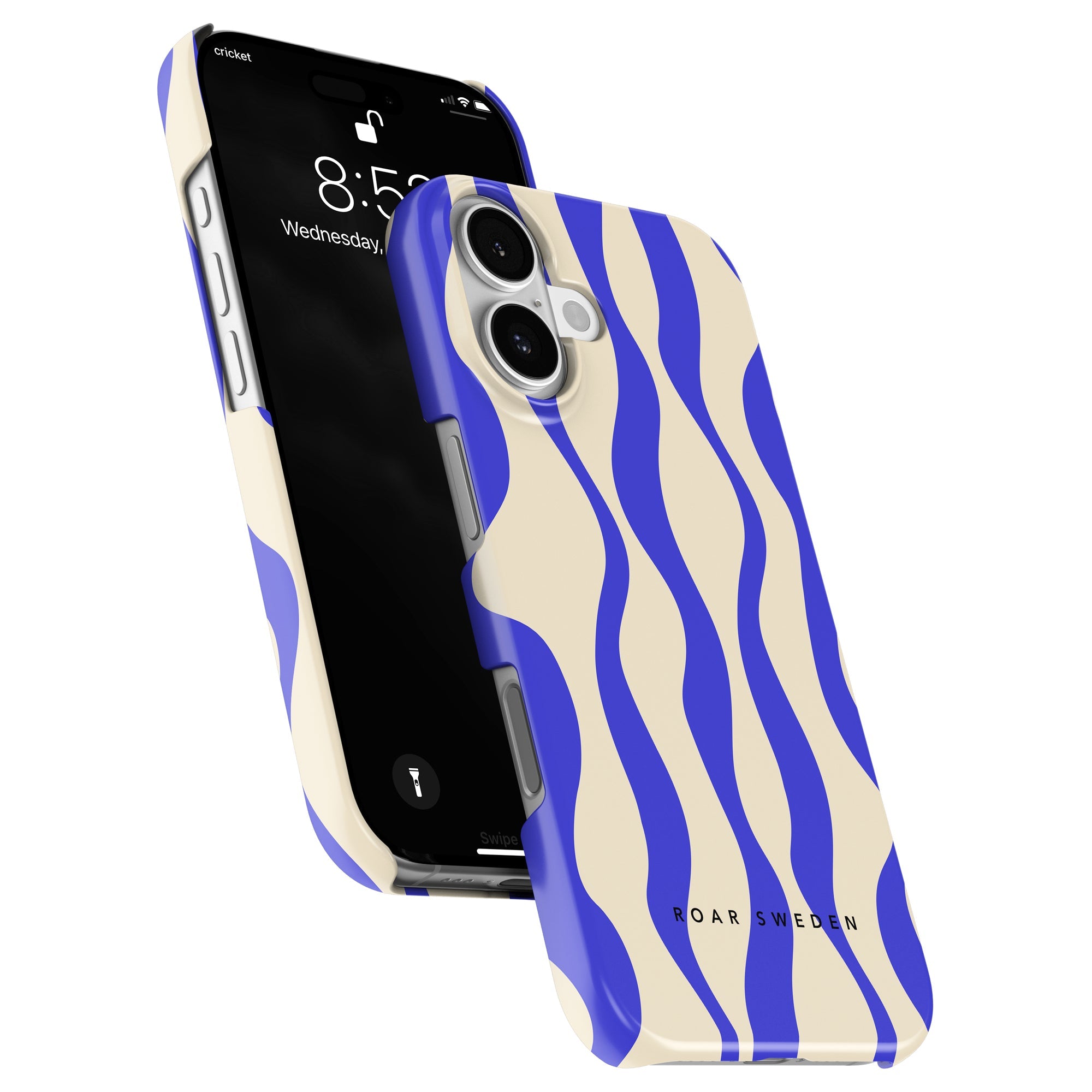 Slim mobilskal – Blue Waves